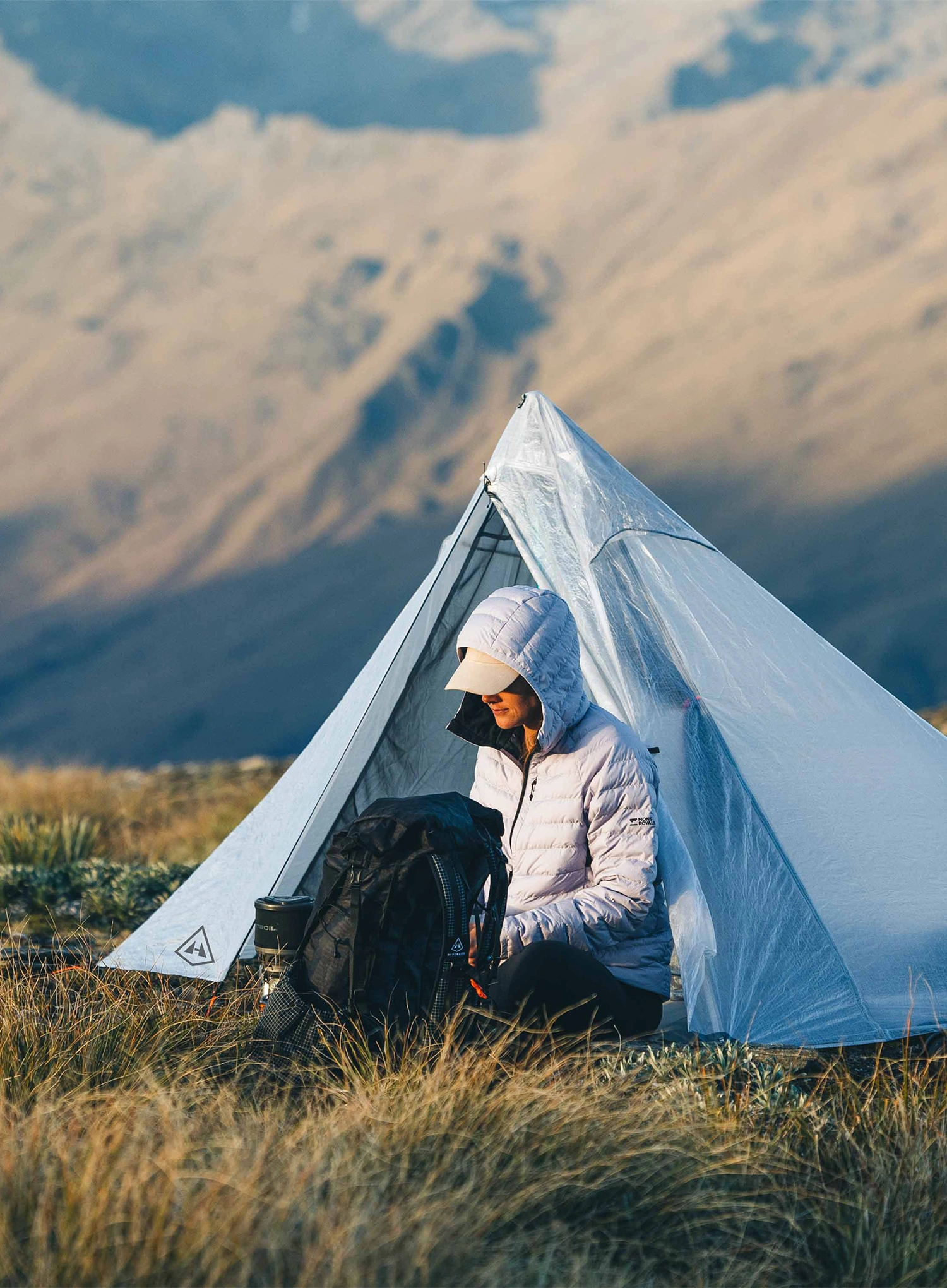 Šator za 1 osobu Hyperlite Mountain Gear Mid 1 Tent - white