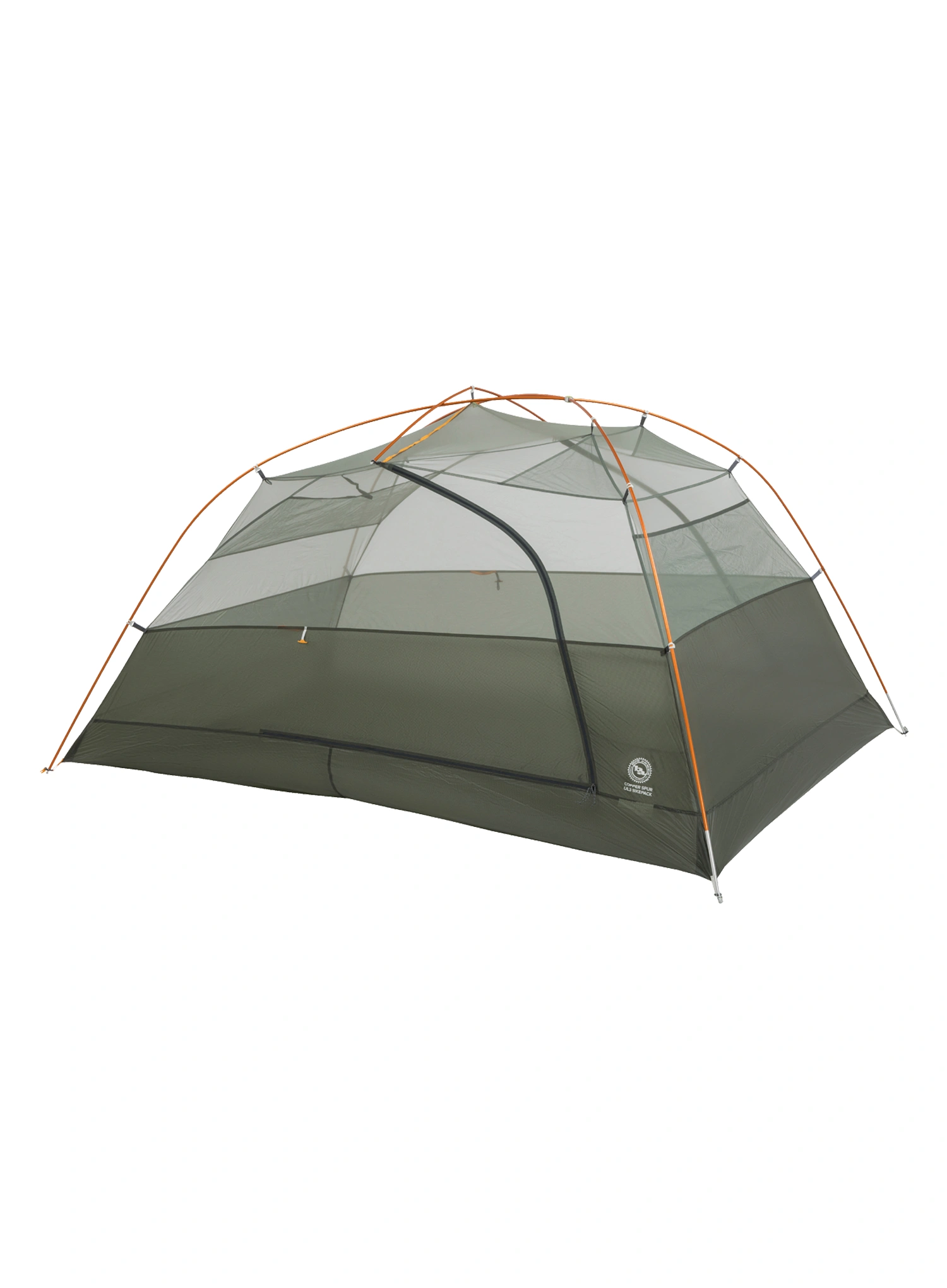 Šator za 3 osobe Big Agnes Copper Spur UL3 Bikepack - lichen green