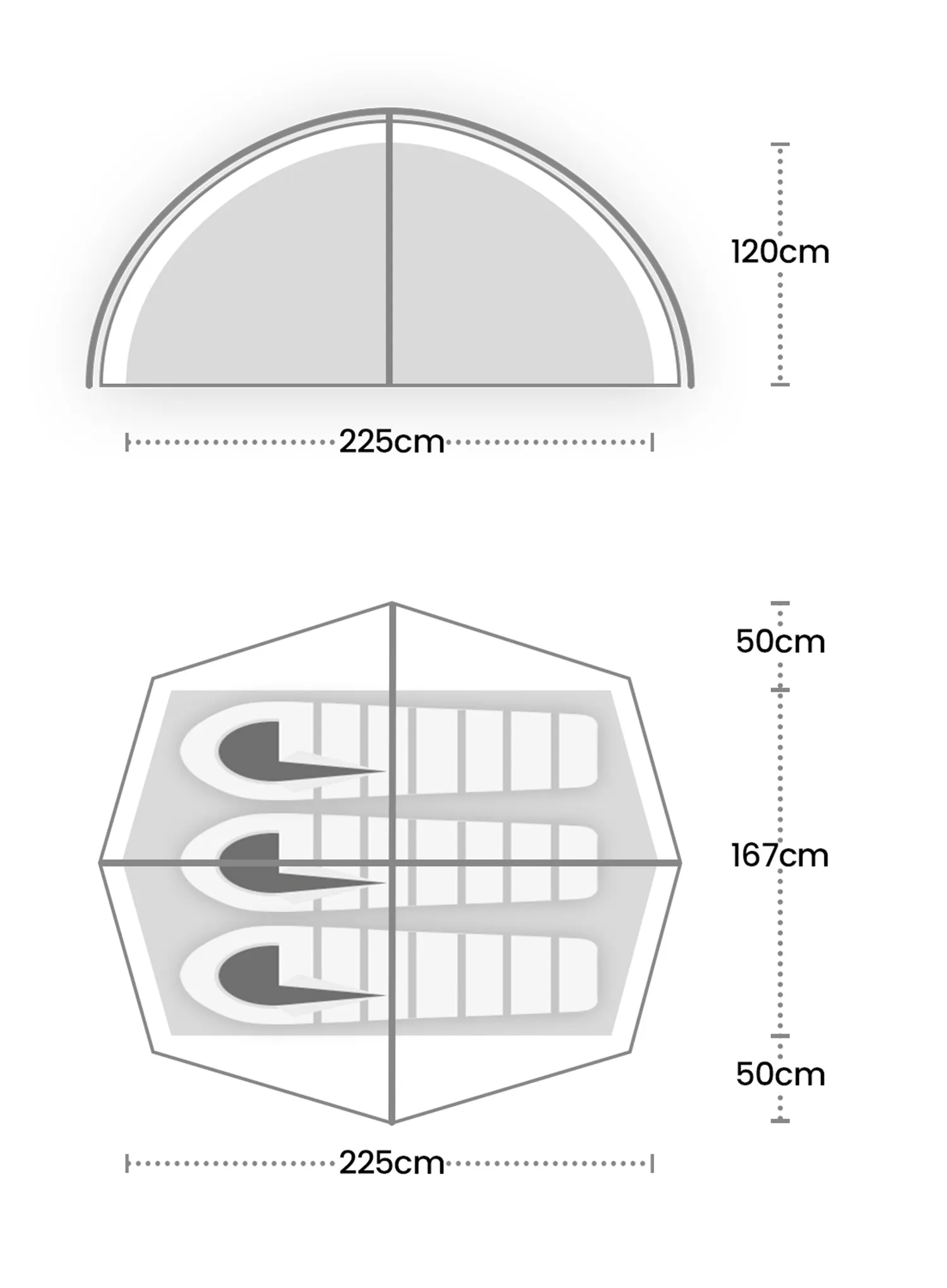 Šator za 3 osobe Terra Nova Helm Compact 3