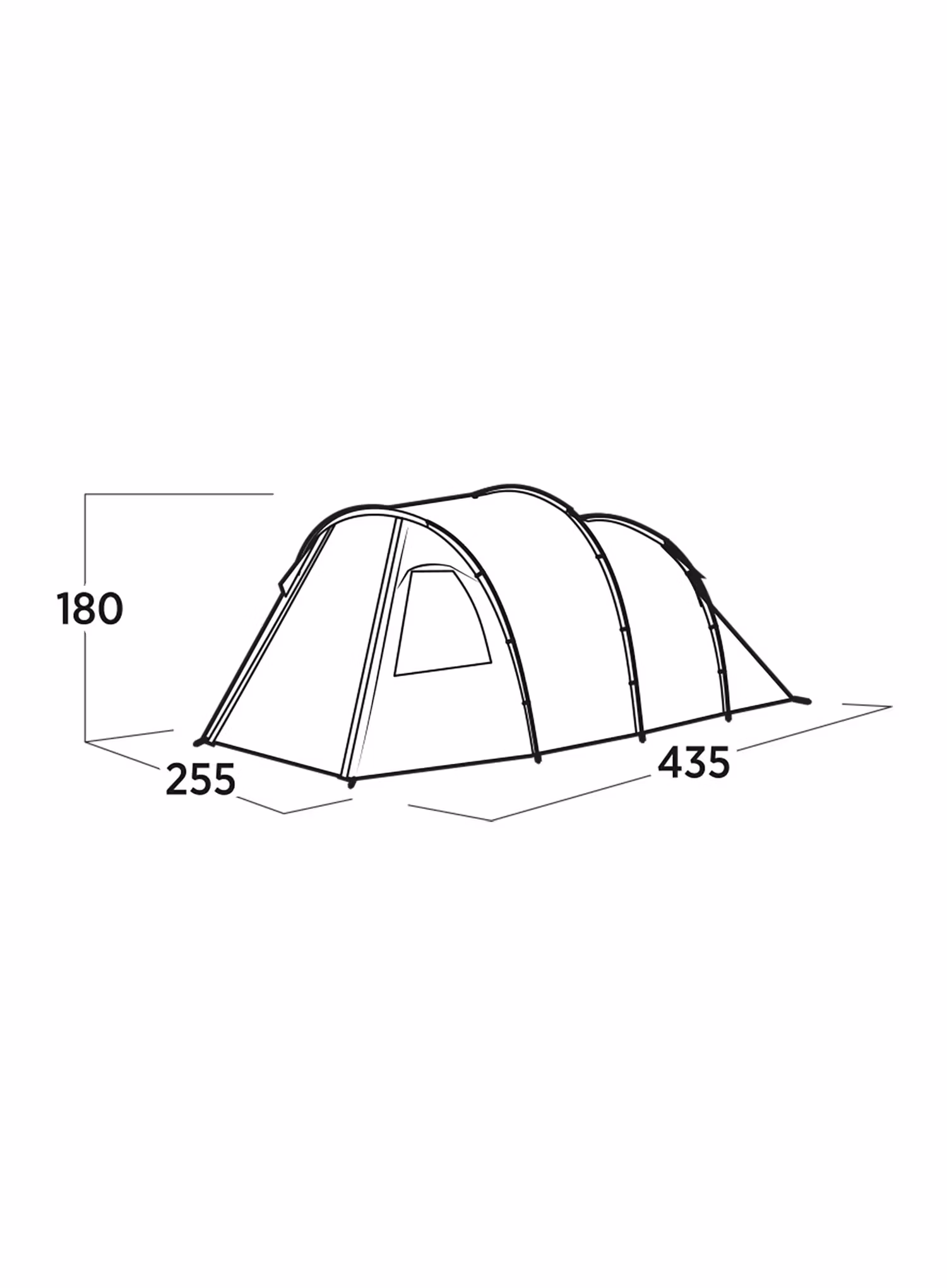 Šator za 4 osobe Easy Camp Hidra 4