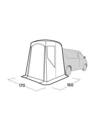 Šator Easy Camp Krossbu Mini