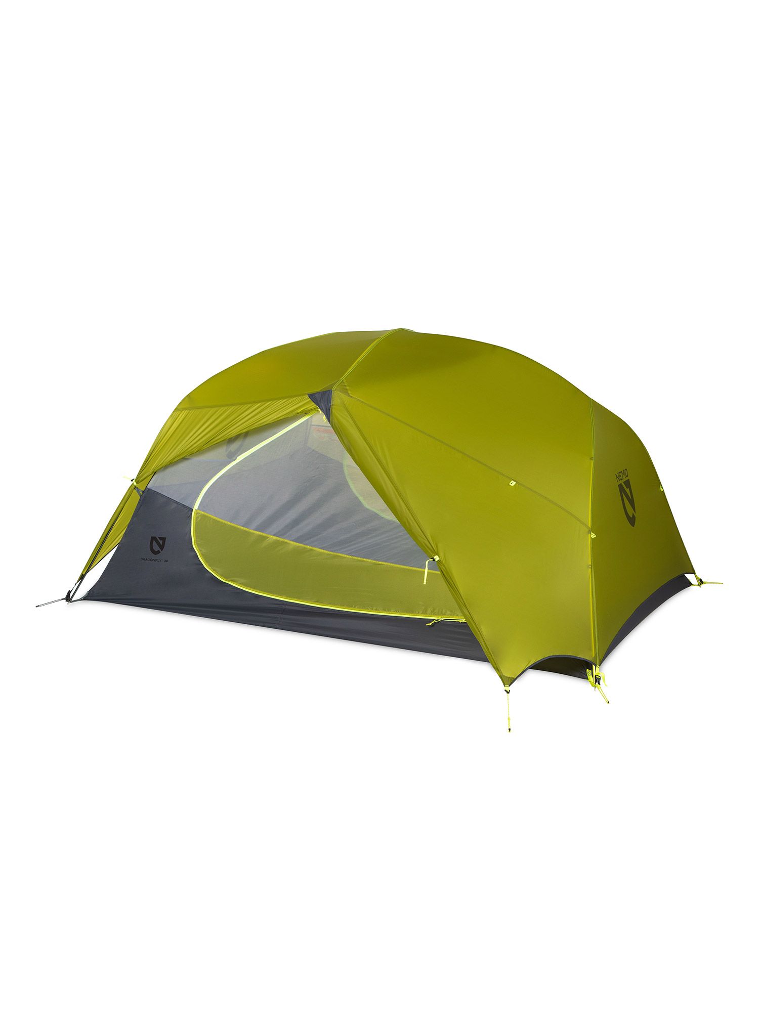 Šator za 3 osobe Nemo Dragonfly 3P - green