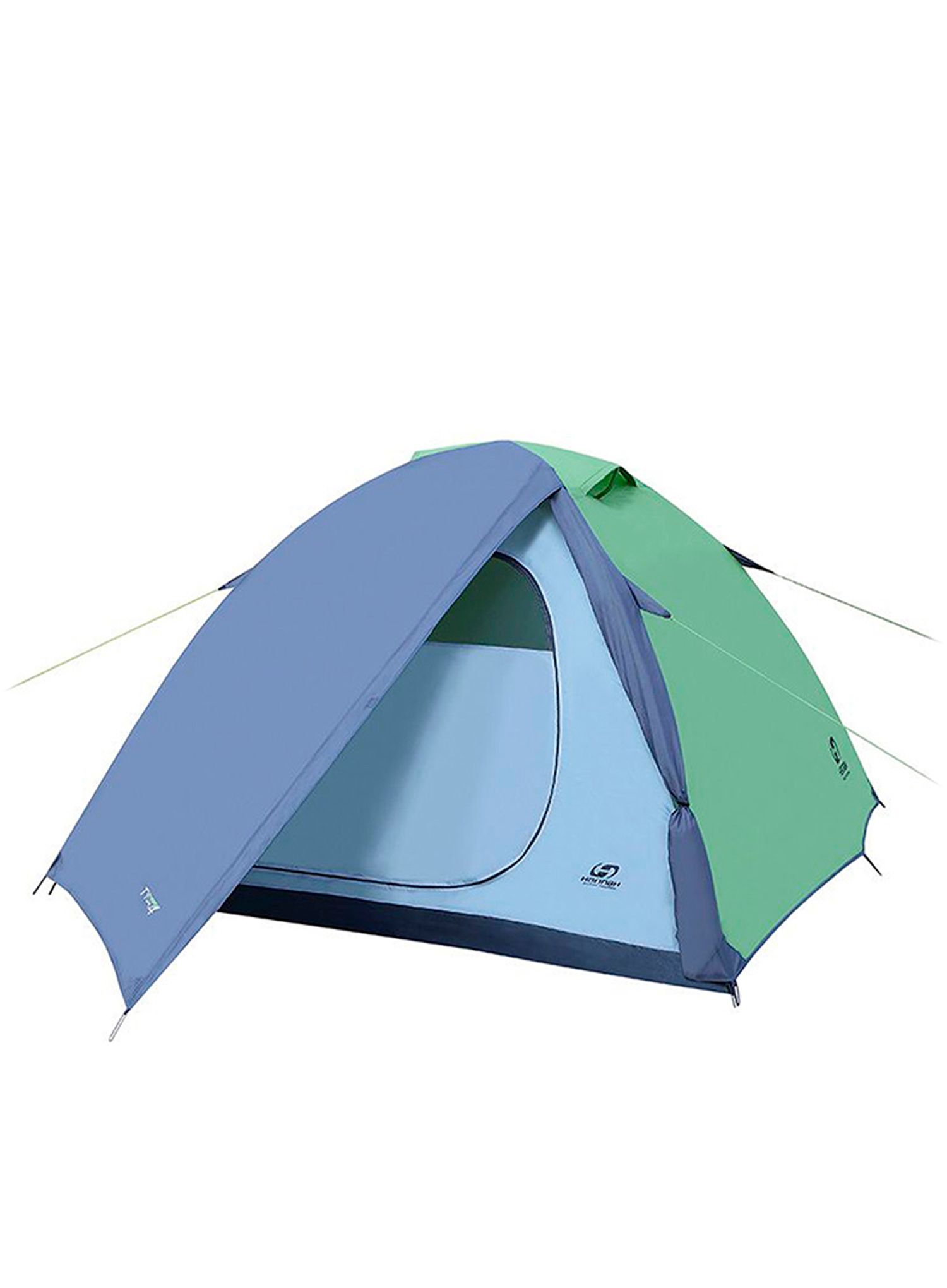 Šator za 4 osobe Hannah Tycoon 4 - spring green/cloudy gray