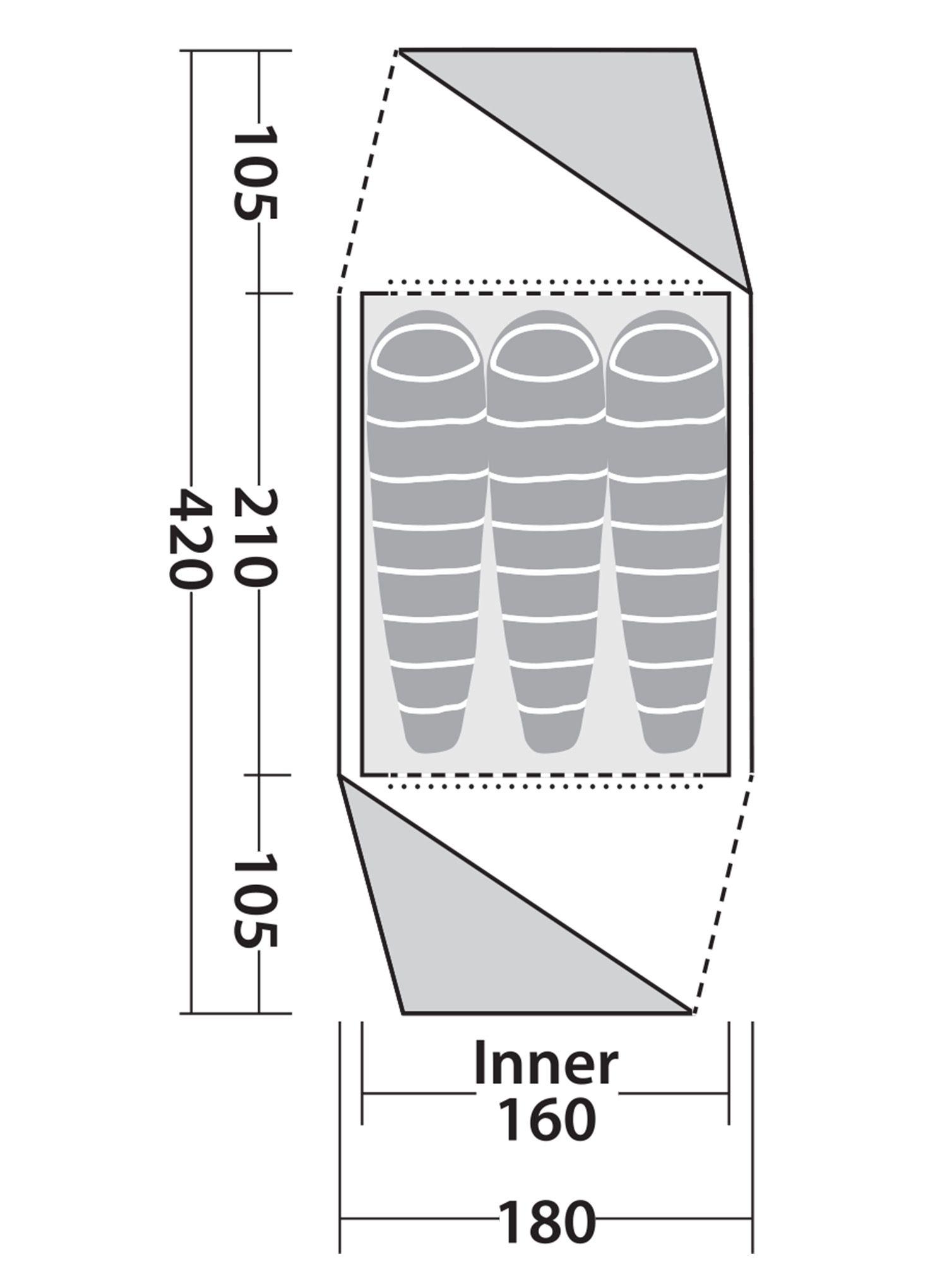 Planinarski šator Robens Stony Brook 3