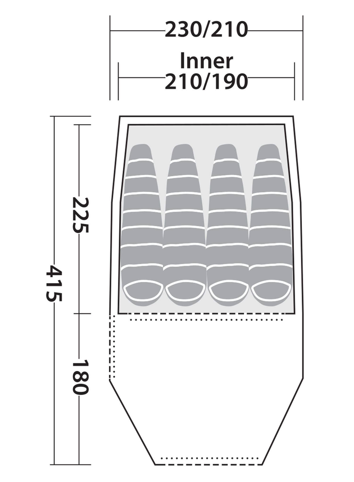 Planinarski šator Robens Voyager Versa 4