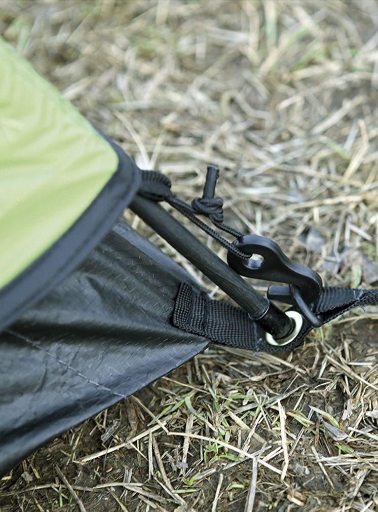 Šator za 4 osobe Hannah Hover 4 - spring green/cloudy gray
