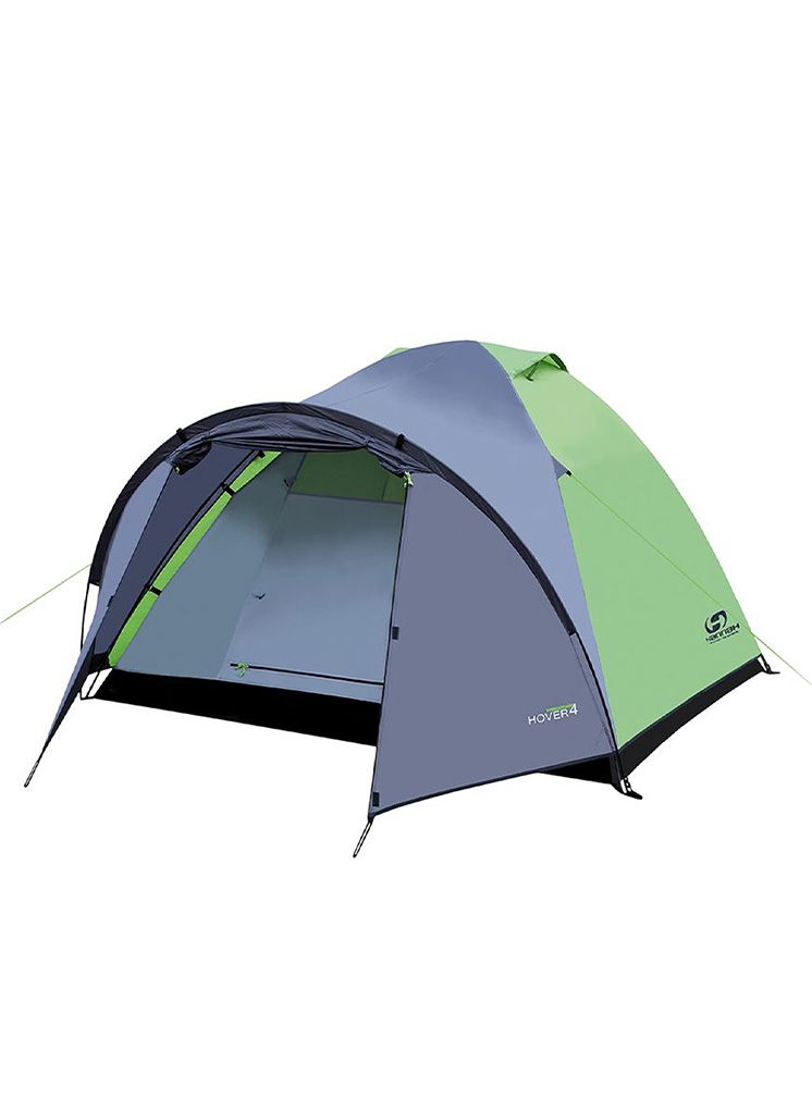 Šator za 4 osobe Hannah Hover 4 - spring green/cloudy gray