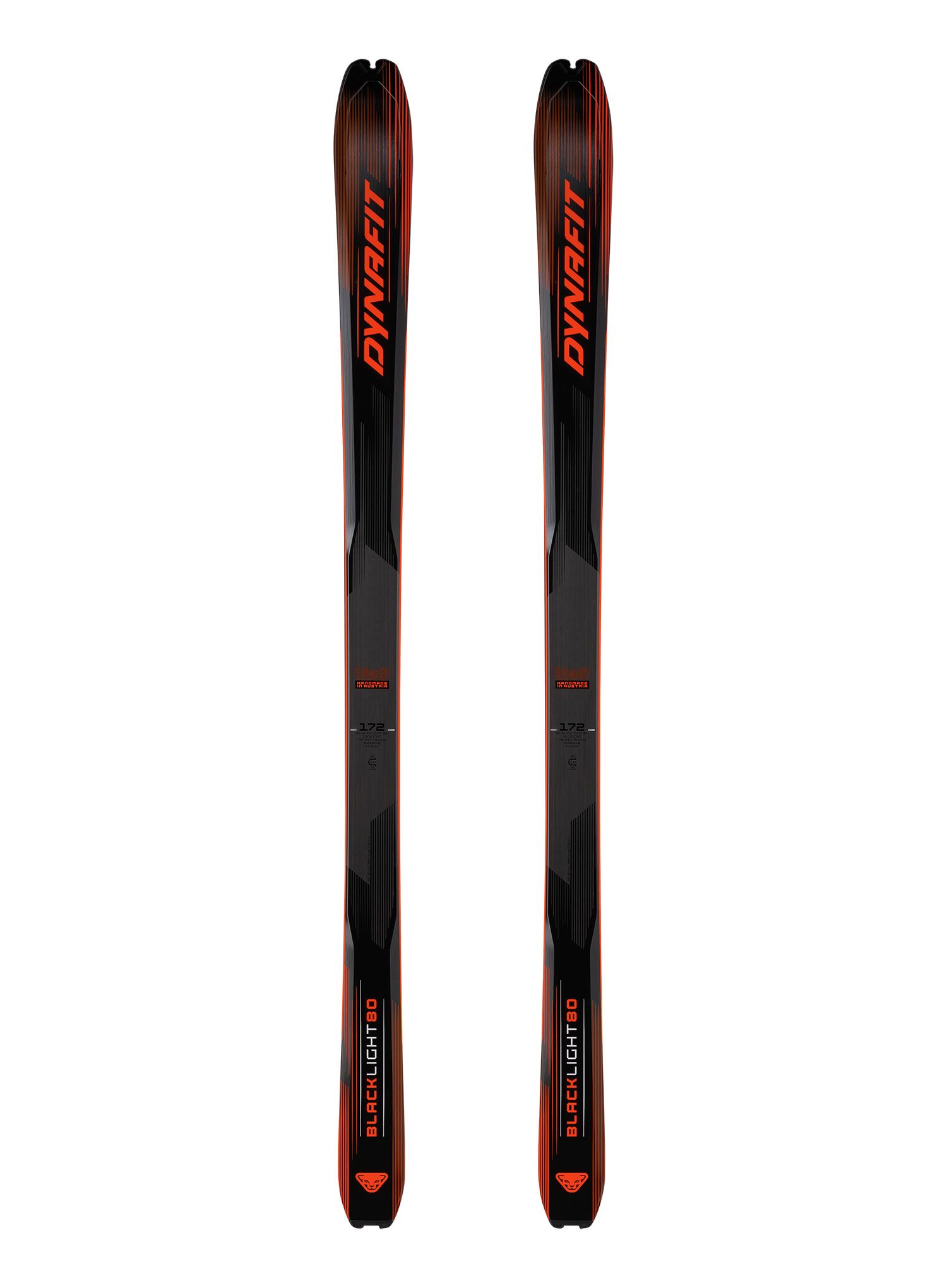 Skije za turno skijanje Dynafit Blacklight 80 - black/orange