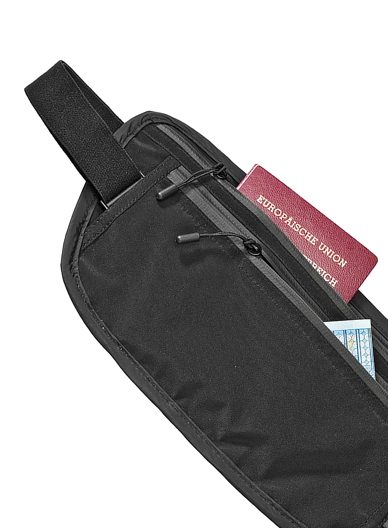 Torbica oko struka Cocoon Secret Waist Wallet - Silk - black
