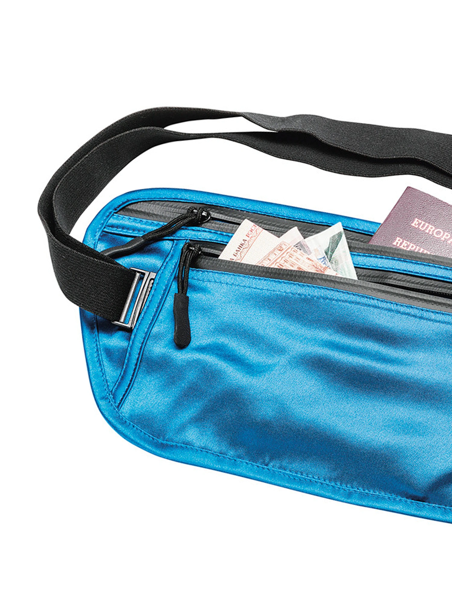 Torbica oko struka Cocoon Secret Waist Wallet - Silk - blue lagoon