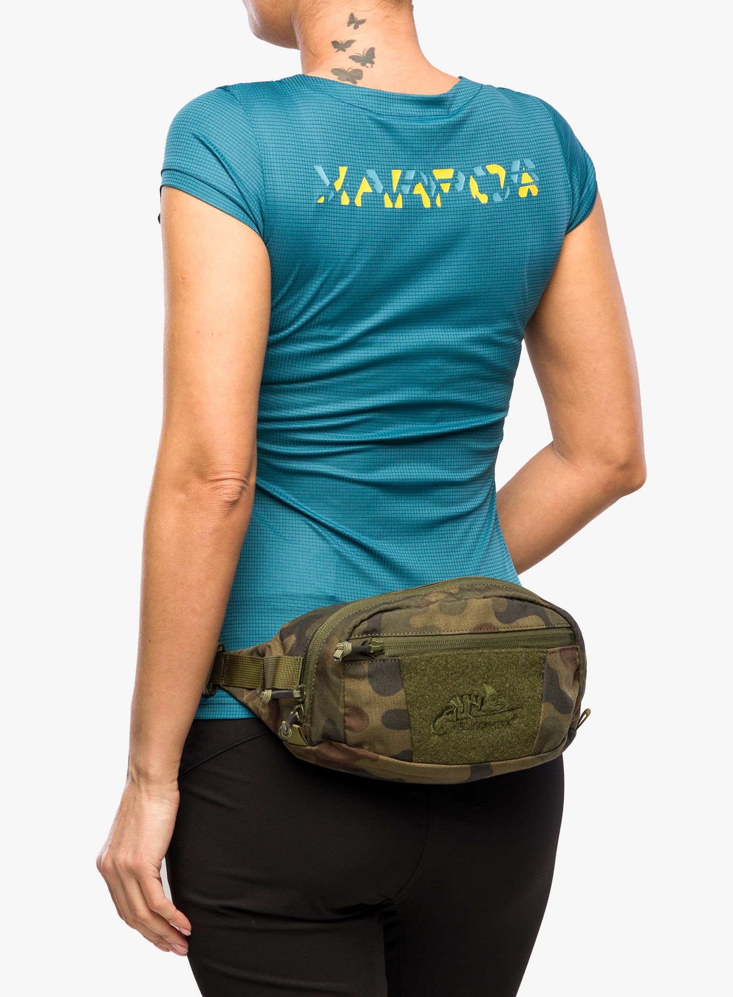 Torbica oko struka Helikon-Tex Bandicoot Waist Pack Cordura - pl woodland