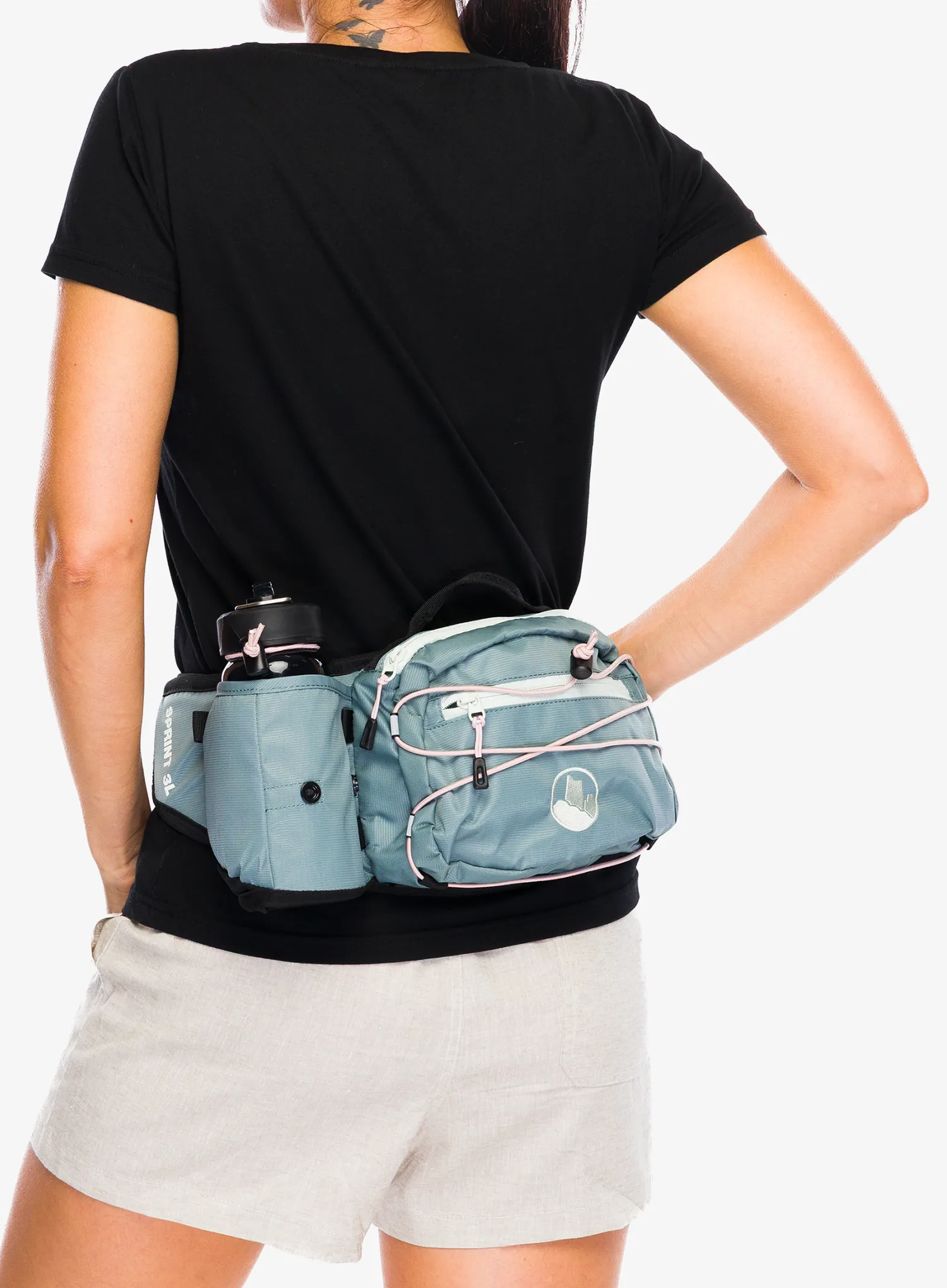 Torbica oko struka Kohla Sprint 3L - stormy sea/mauve/milky green