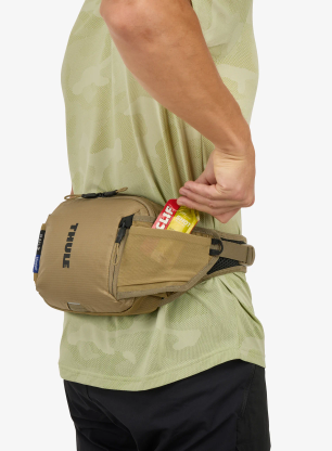 Biciklistička torbica oko struka Thule Rail Hip Pack 2L - faded khaki