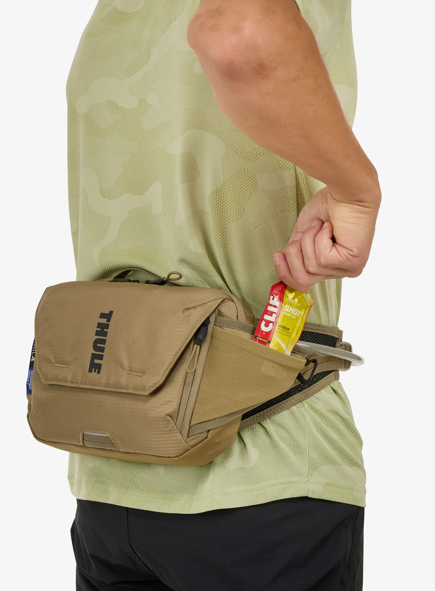 Biciklistička torbica oko struka Thule Rail Hydra Hip Pack 4L - faded khaki
