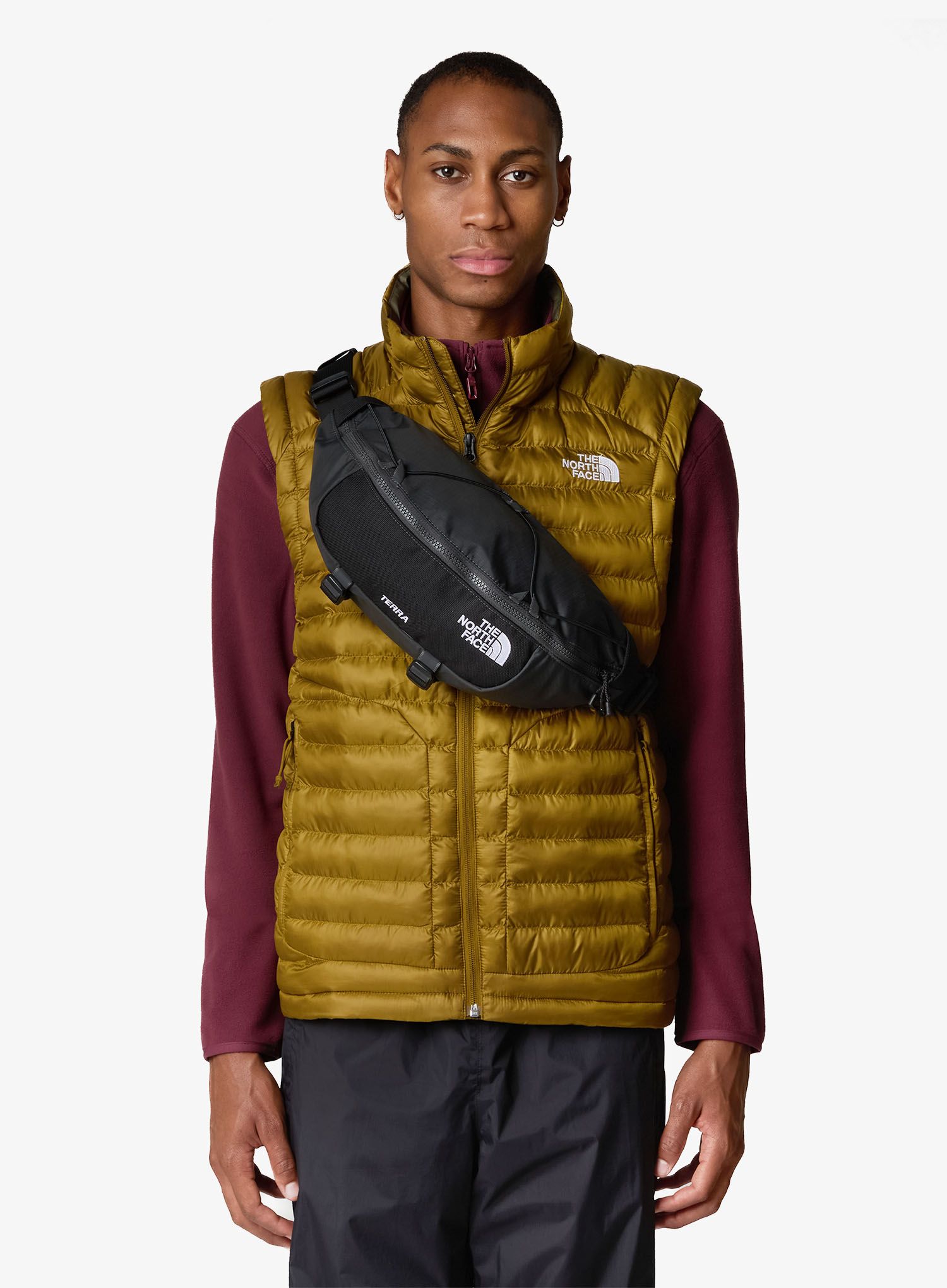 Torbica oko struka The North Face Terra Lumbar 6L - asphalt grey/tnf black