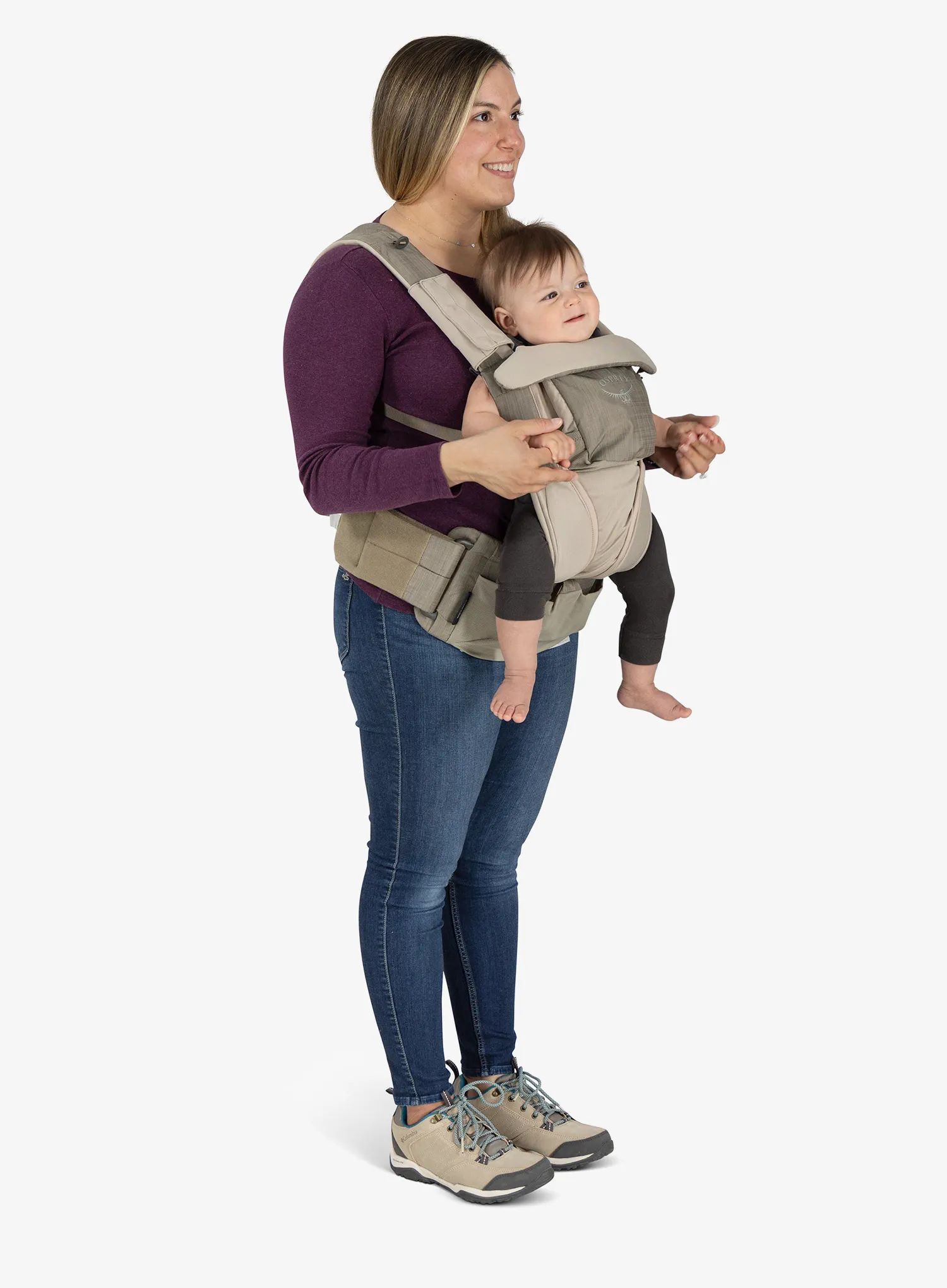Dječja nosiljka Osprey Poco Soft Child Carrier LT - tan concrete