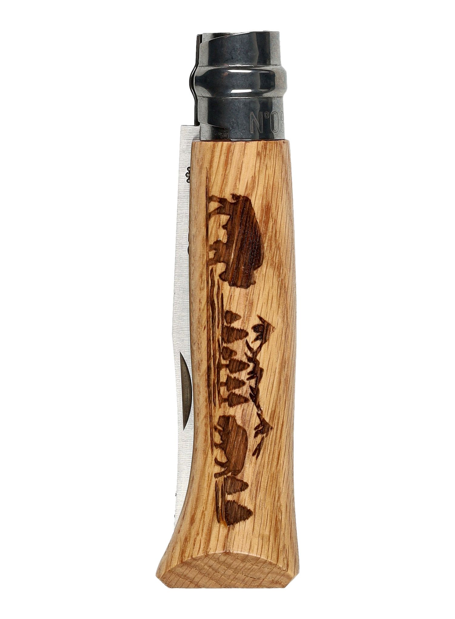 Putni nož Opinel Animalia No.08 - buffalo