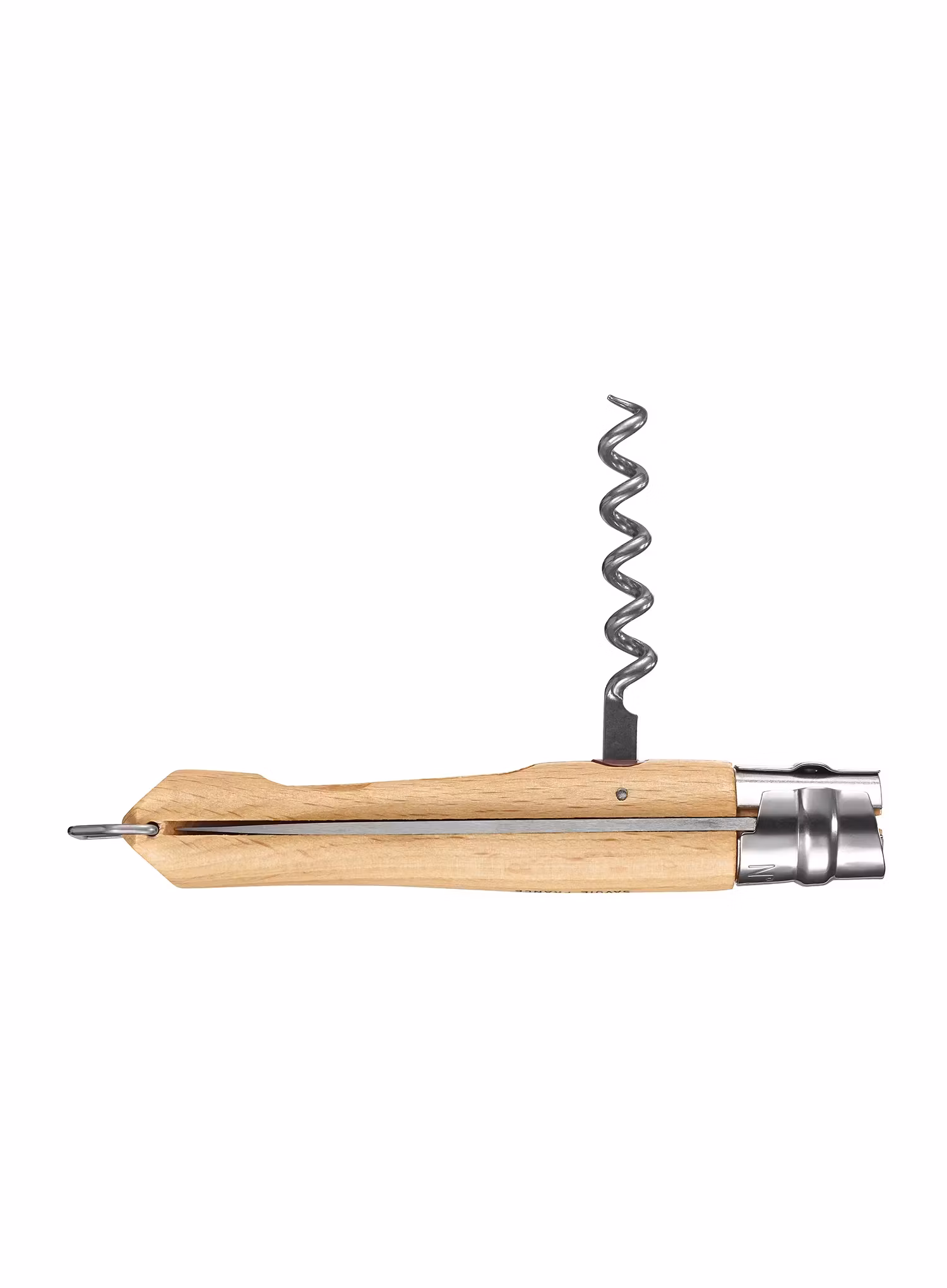 Sklopivi putni nož Opinel Corkscrew Bottle Opener No.10 - steel