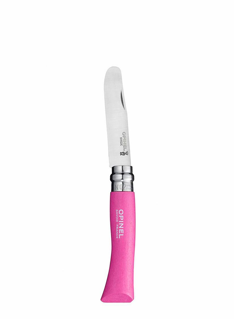 Putni nož Opinel My First Opinel No.07 - fuchsia