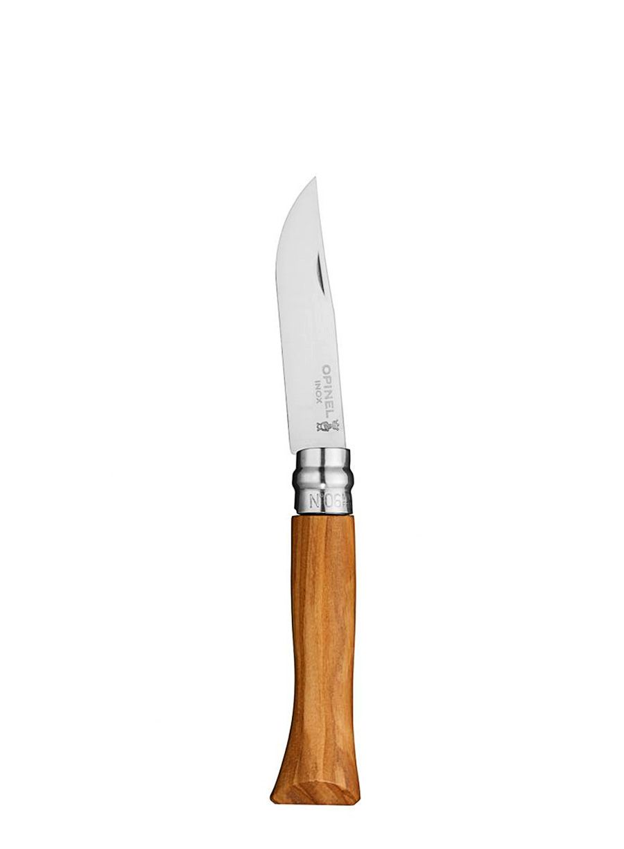 Putni nož Opinel No.06 Inox Lux - olive