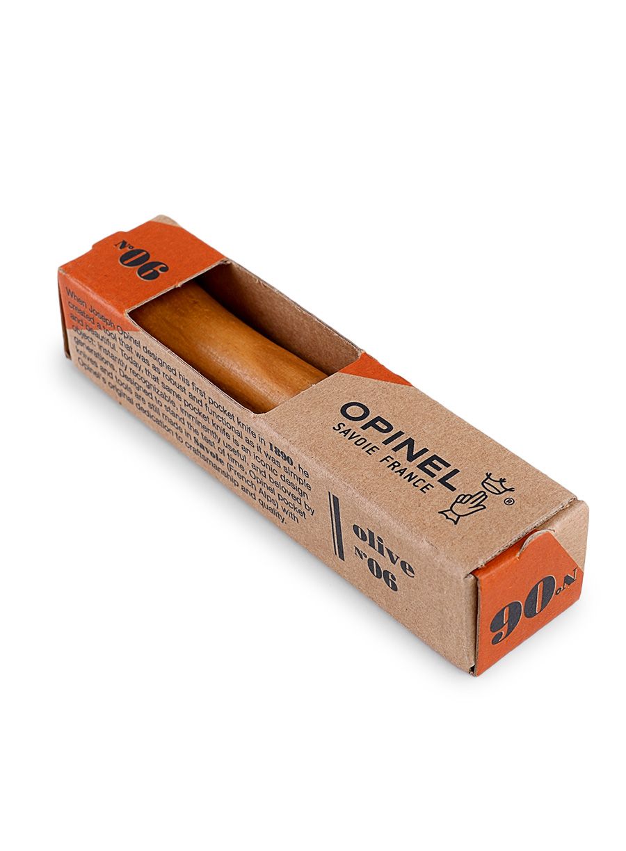 Putni nož Opinel No.06 Inox Lux - olive