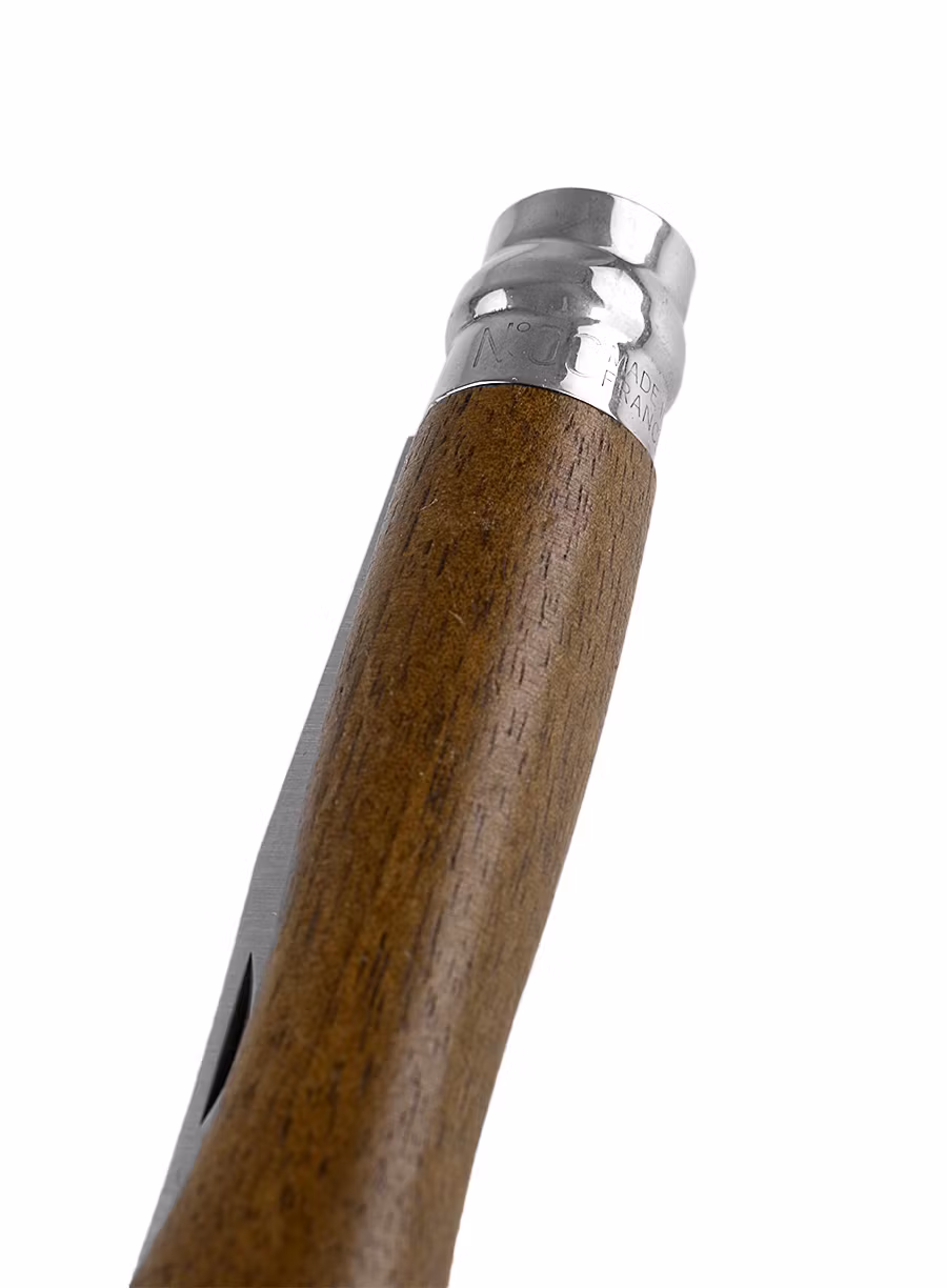 Putni nož Opinel No.06 Inox Lux - walnut