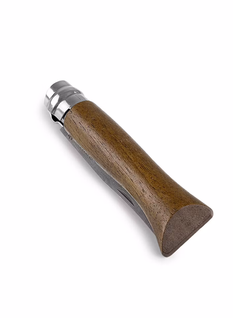 Putni nož Opinel No.06 Inox Lux - walnut