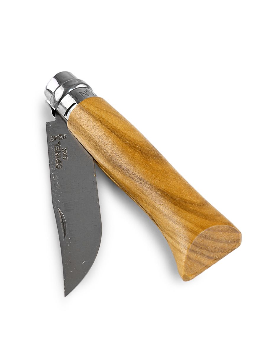 Putni nož Opinel Inox Lux Olive No.08 - olive