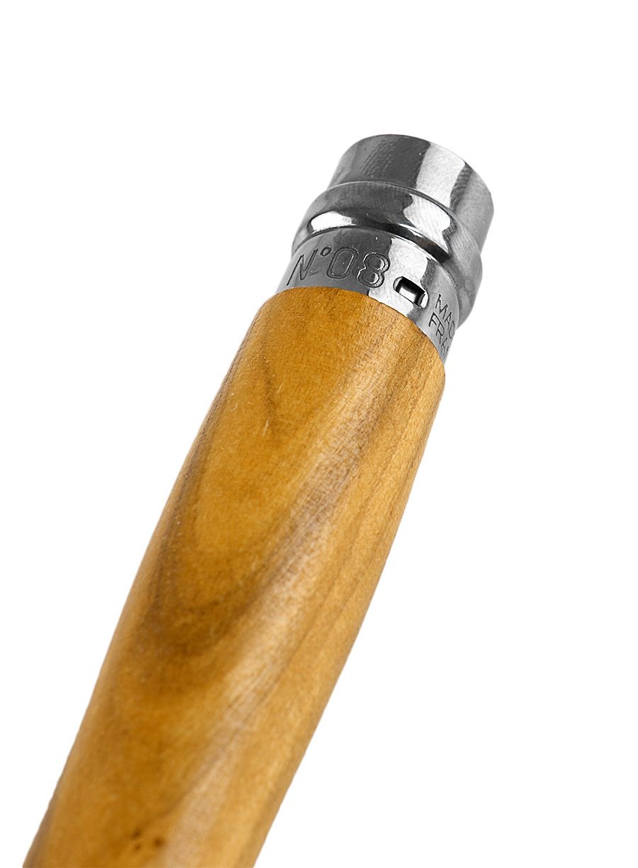 Putni nož Opinel Inox Lux Olive No.08 - olive