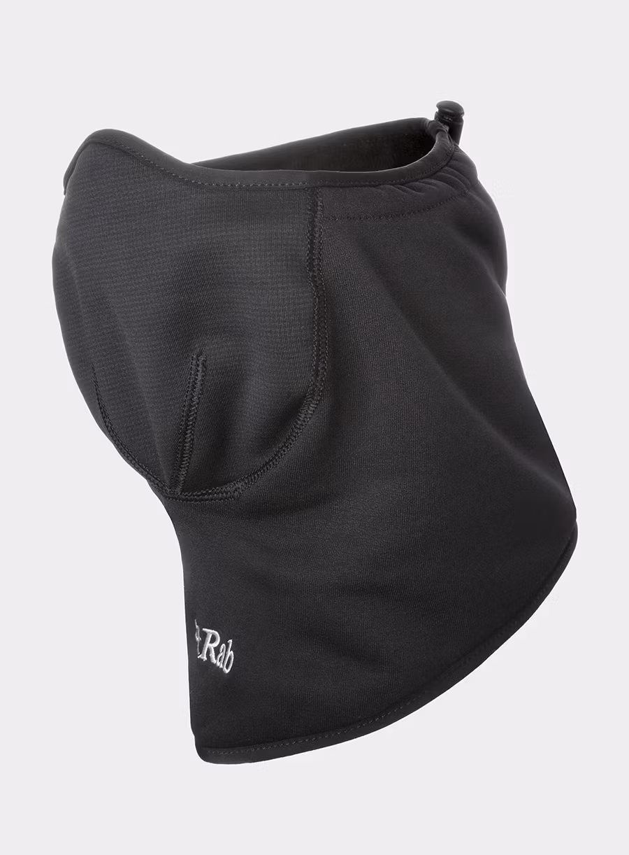 Grijač za vrat Rab Shadow Neck Shield - black