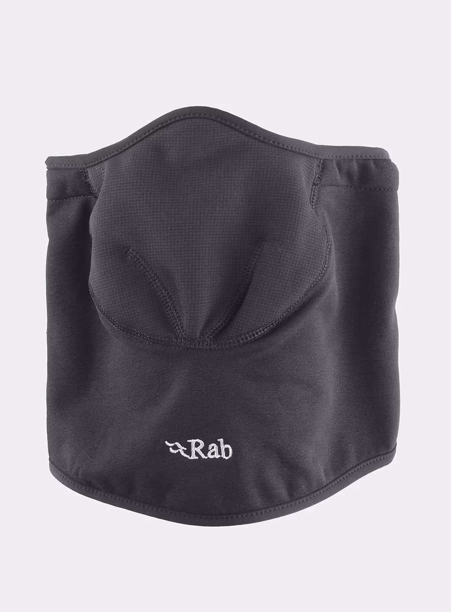 Grijač za vrat Rab Shadow Neck Shield - black