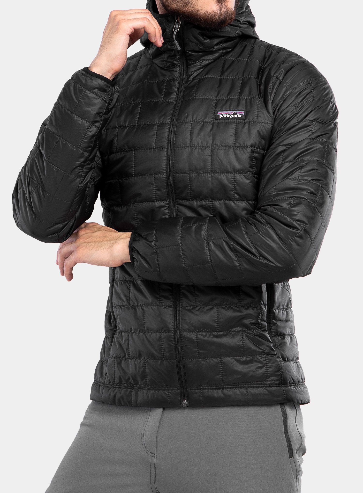 Jakna Patagonia Nano Puff Hoody - black