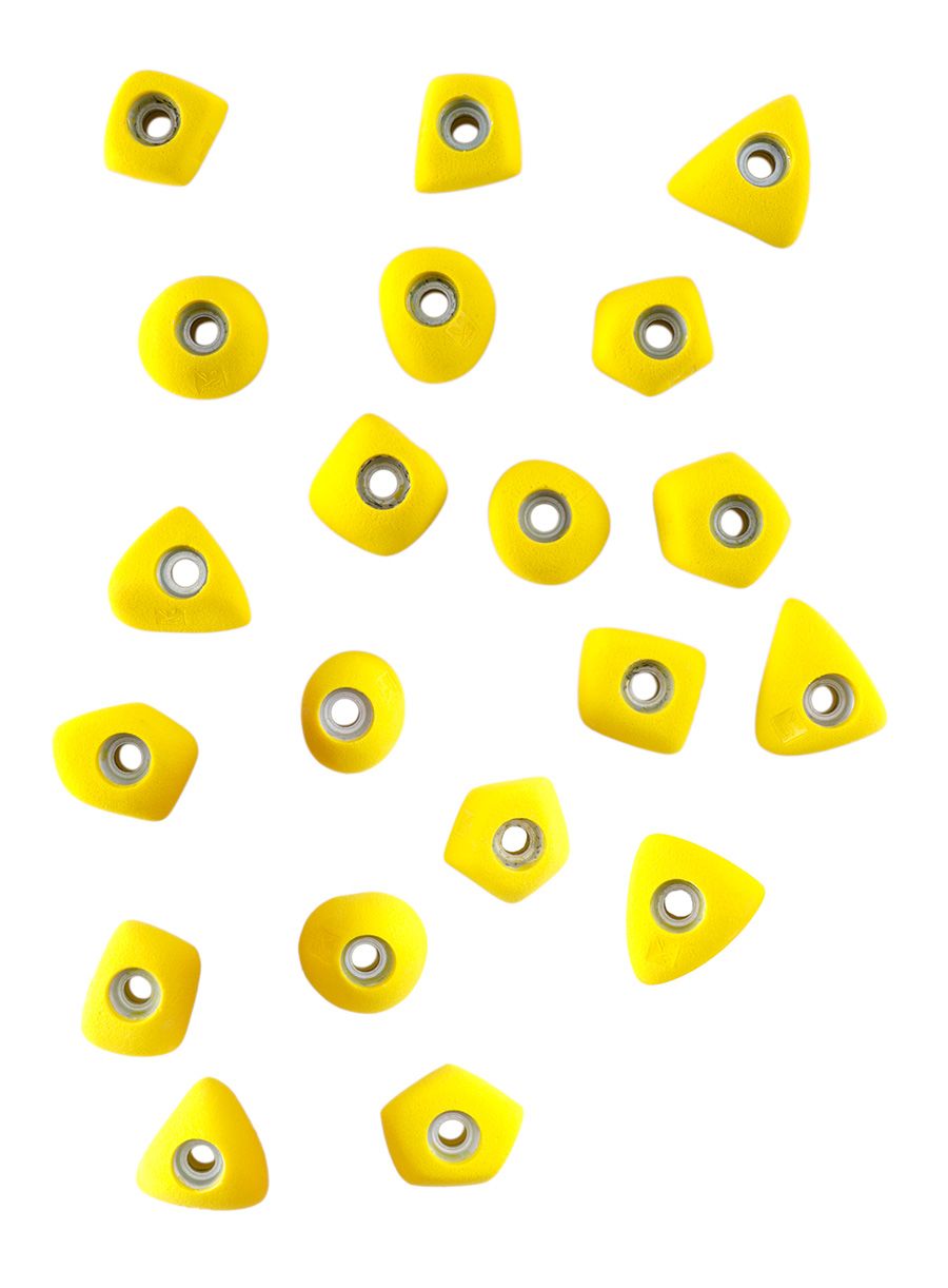 Oprimci za penjanje Ocun Footholds - yellow