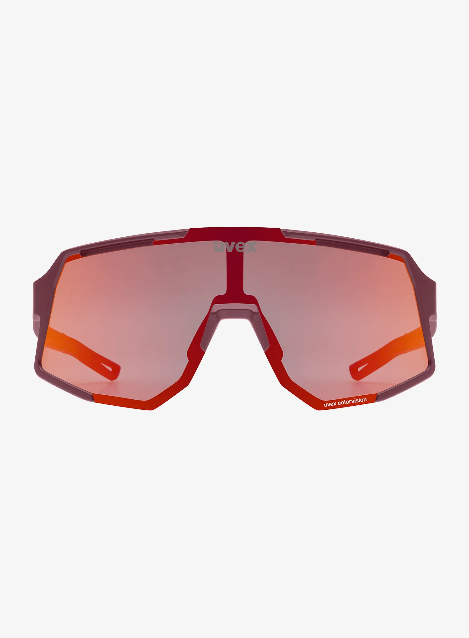 Biciklističke naočale Uvex Sequenze CV - cranberry matt/mir.red