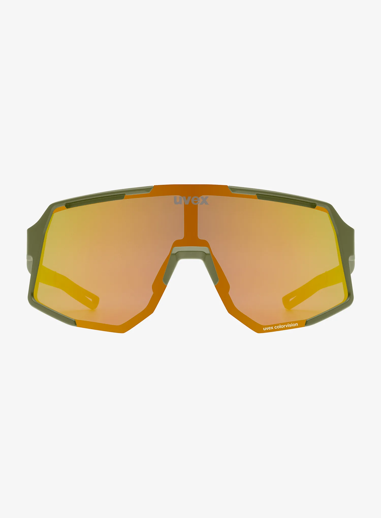 Biciklističke naočale Uvex Sequenze CV - olive matt/mir.yellow