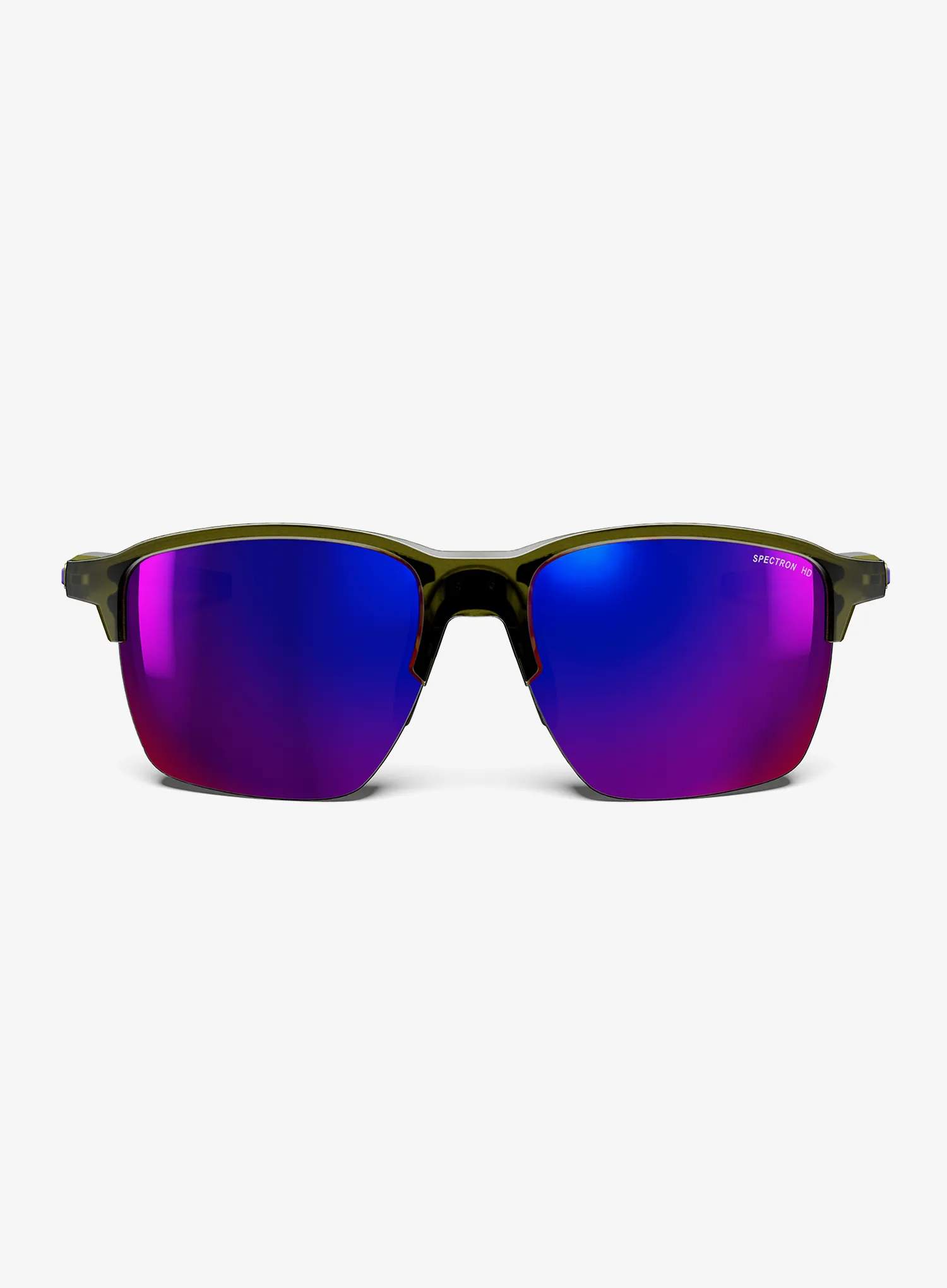 Sunčane naočale Julbo Crossline - Spectron 3 HD - shiny trans.khaki/shiny khaki