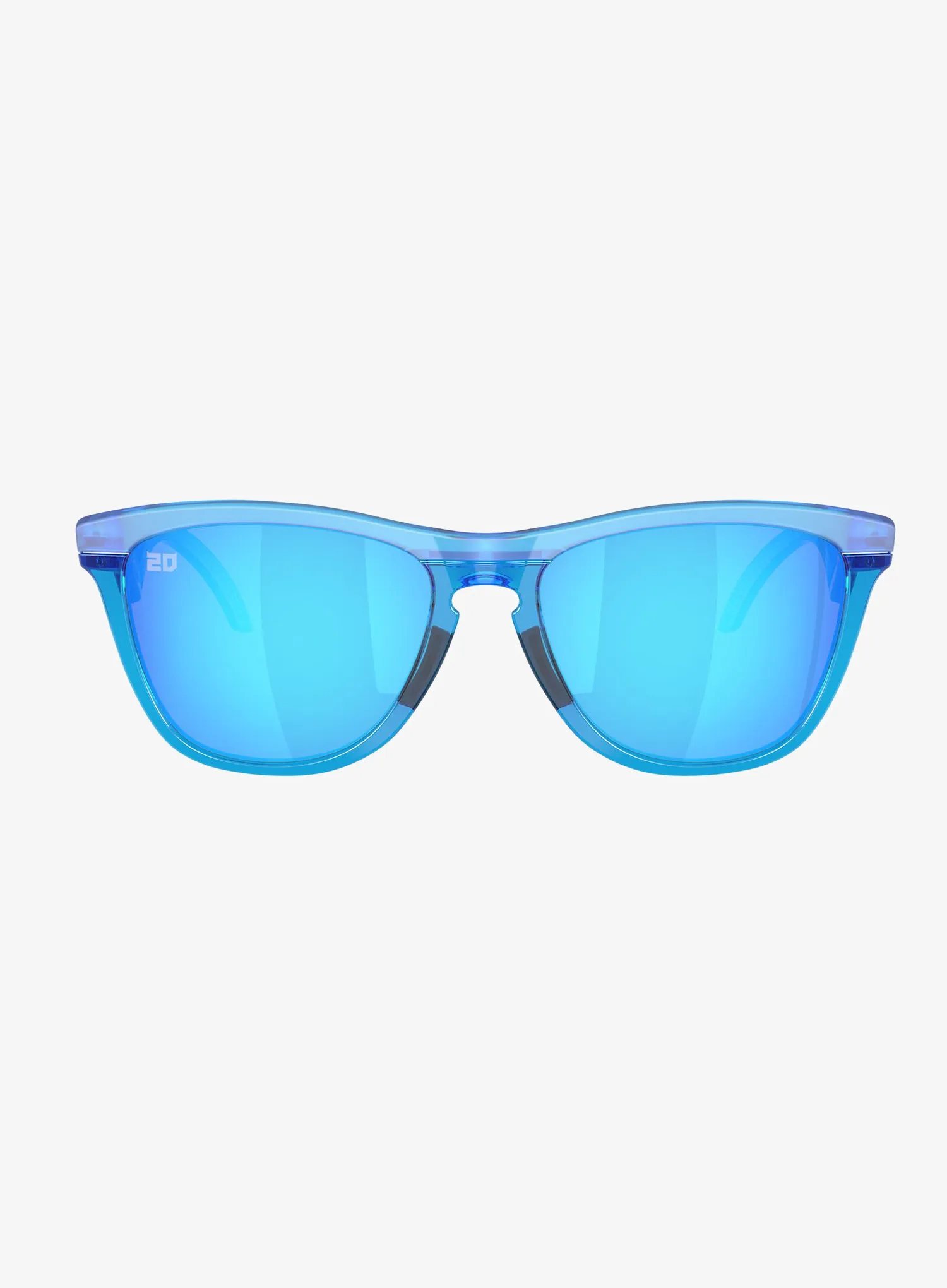 Sunčane naočale Oakley Frogskins Hybrid - matte acid blue/prizm sapphire