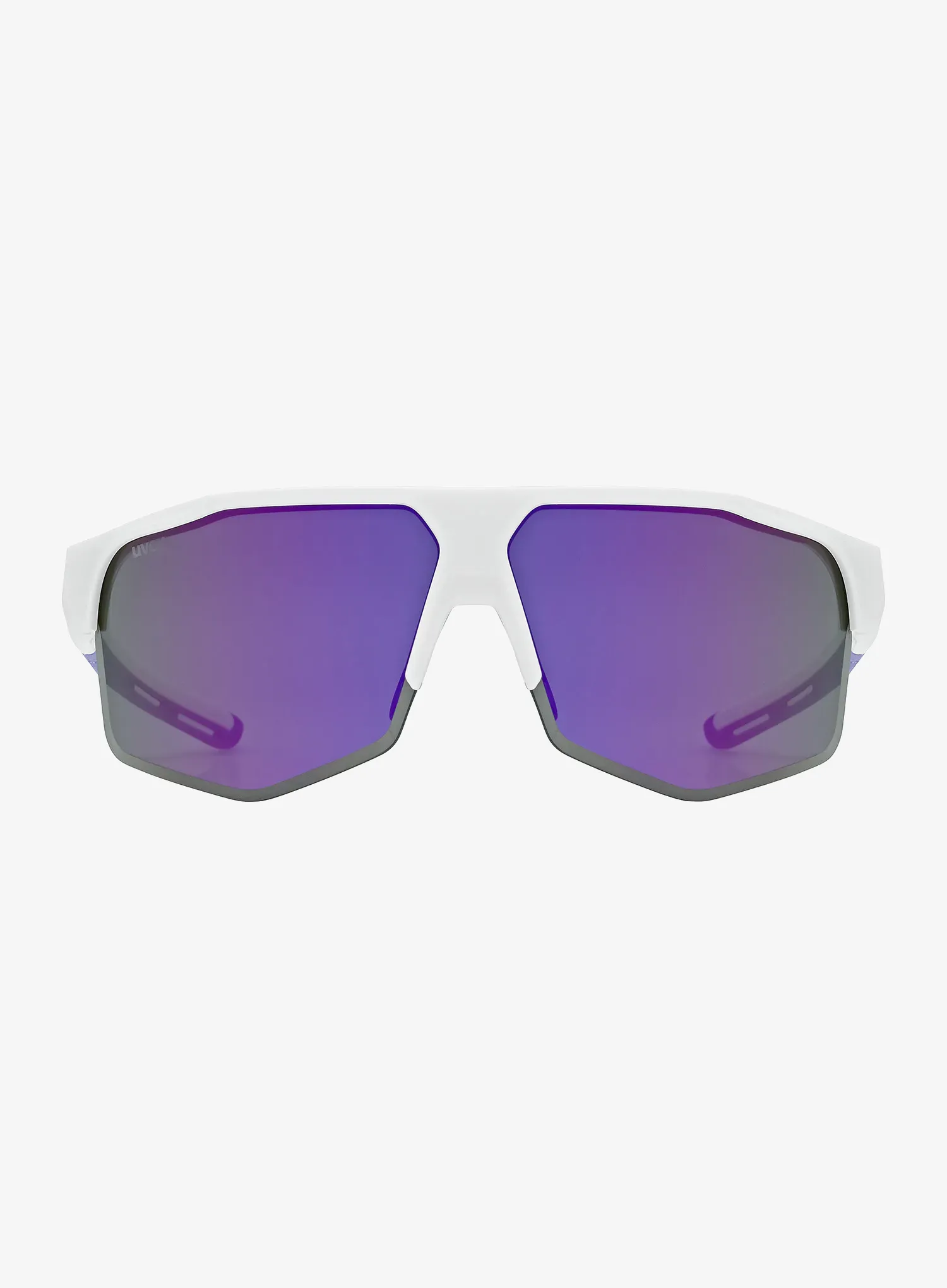 Sunčane naočale Uvex Axos Set - white matt/mirror purple