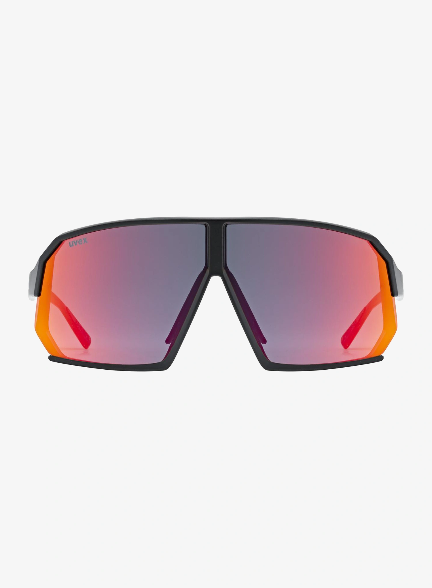 Sunčane naočale Uvex Sportstyle 237 - black matt/mirror red