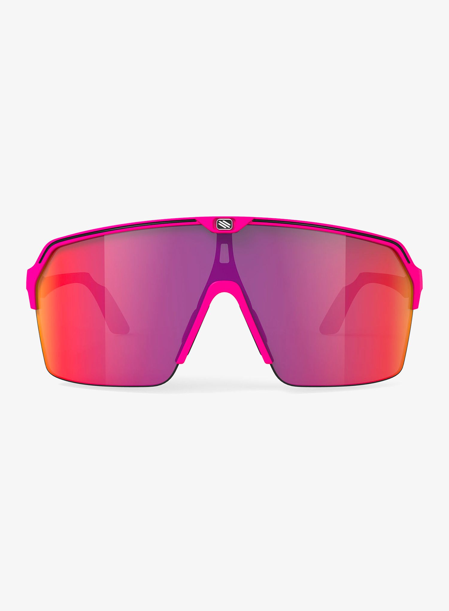 Biciklističke naočale Rudy Project Spinshield Air - pink fluo matte/multilaser red