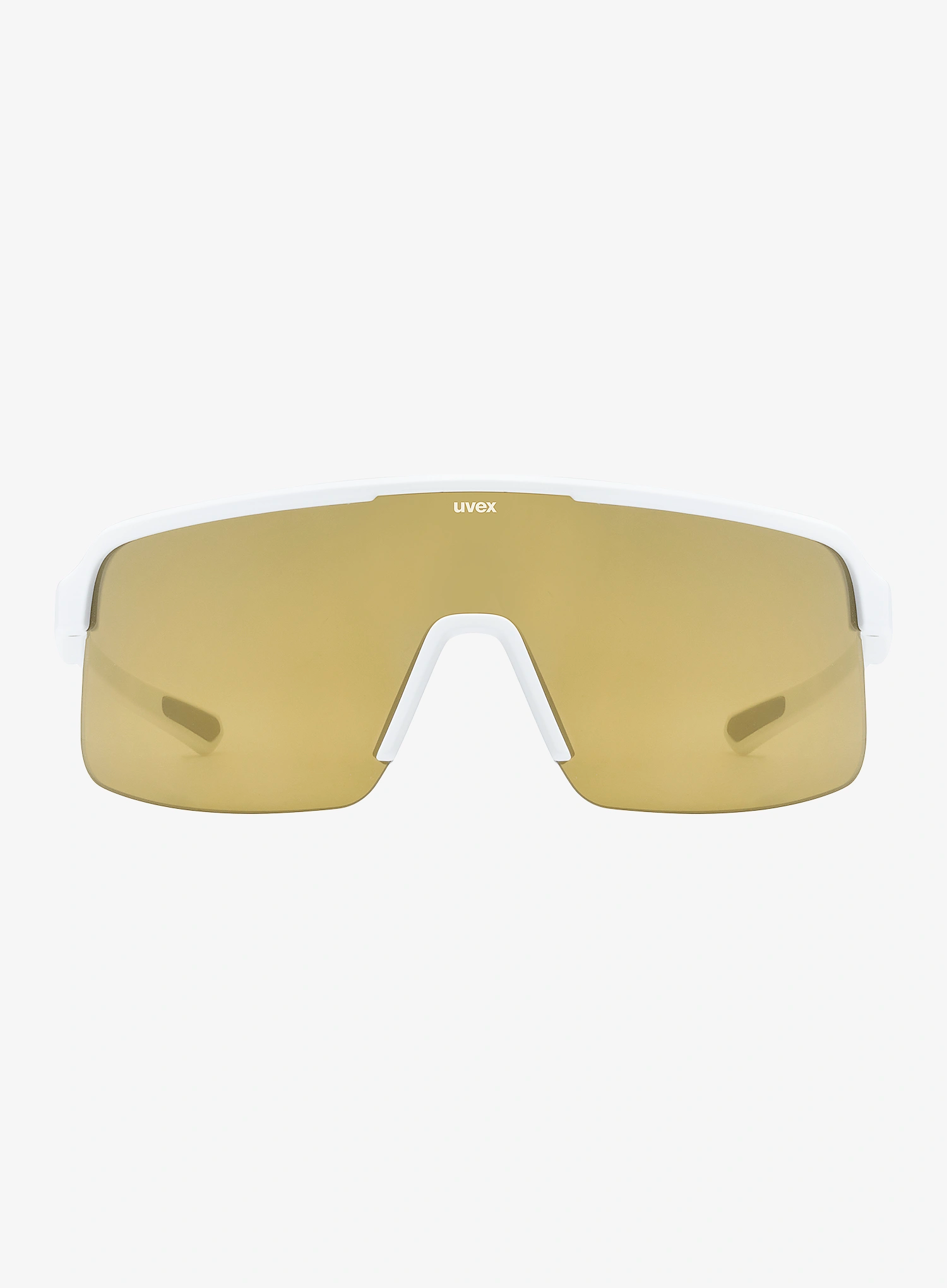 Biciklističke naočale Uvex Dyrt - white matt/mir.gold
