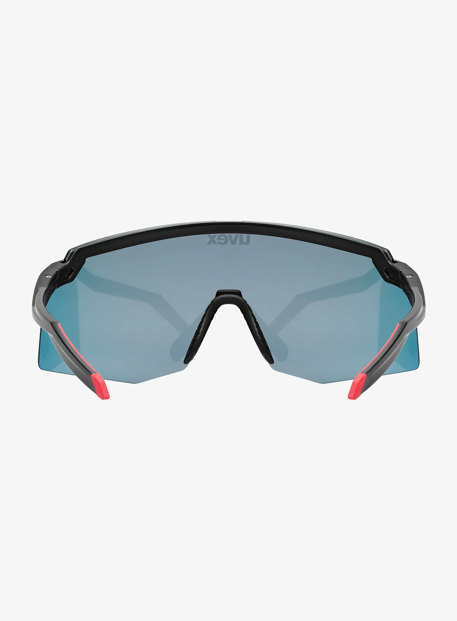Biciklističke naočale Uvex Pace Stage - black matt/mir.red