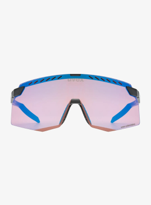 Biciklističke naočale Uvex Pace Stage CV - black matt /mir. blue