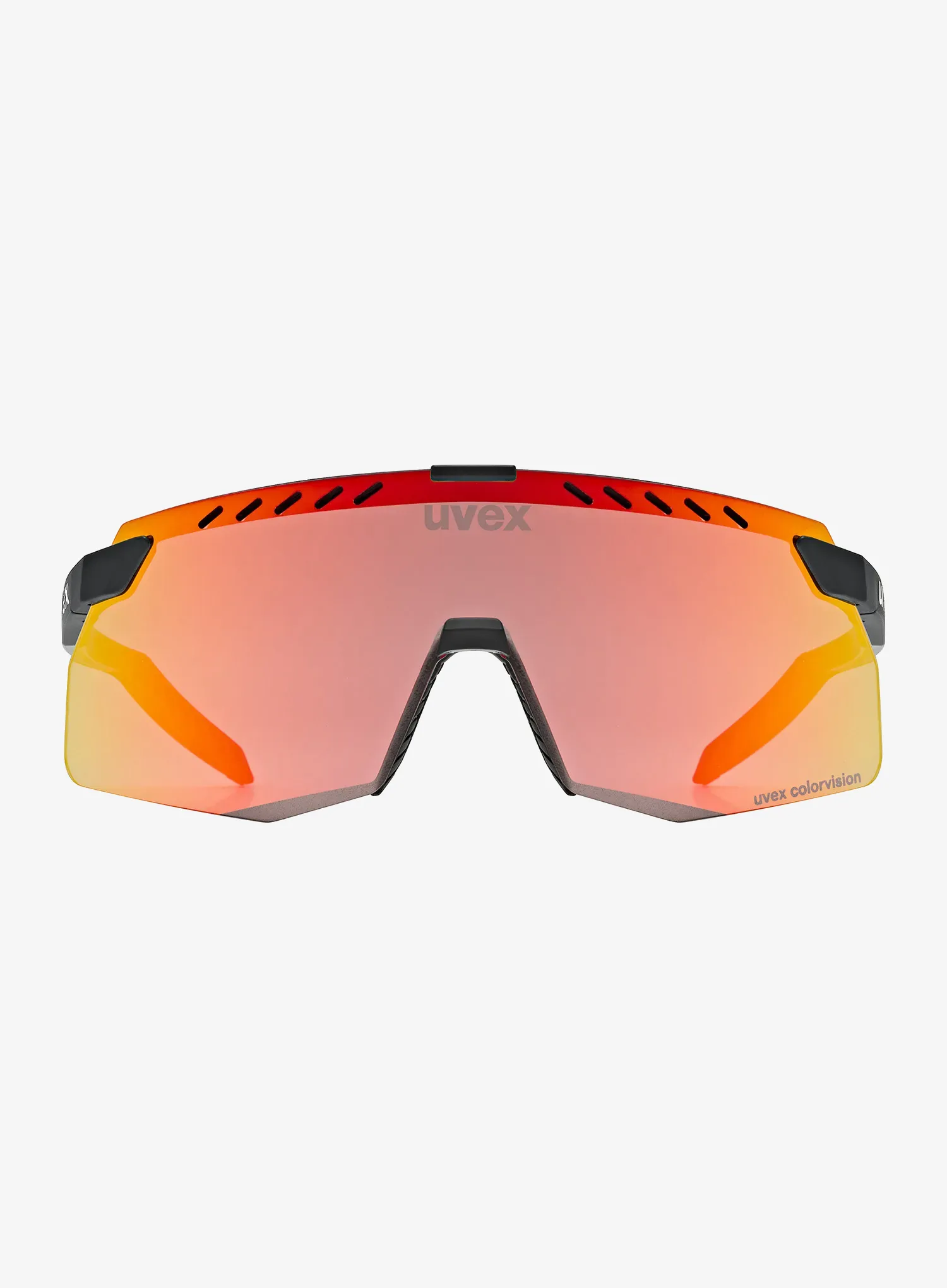 Biciklističke naočale Uvex Pace Stage S CV - black matt/mirror red