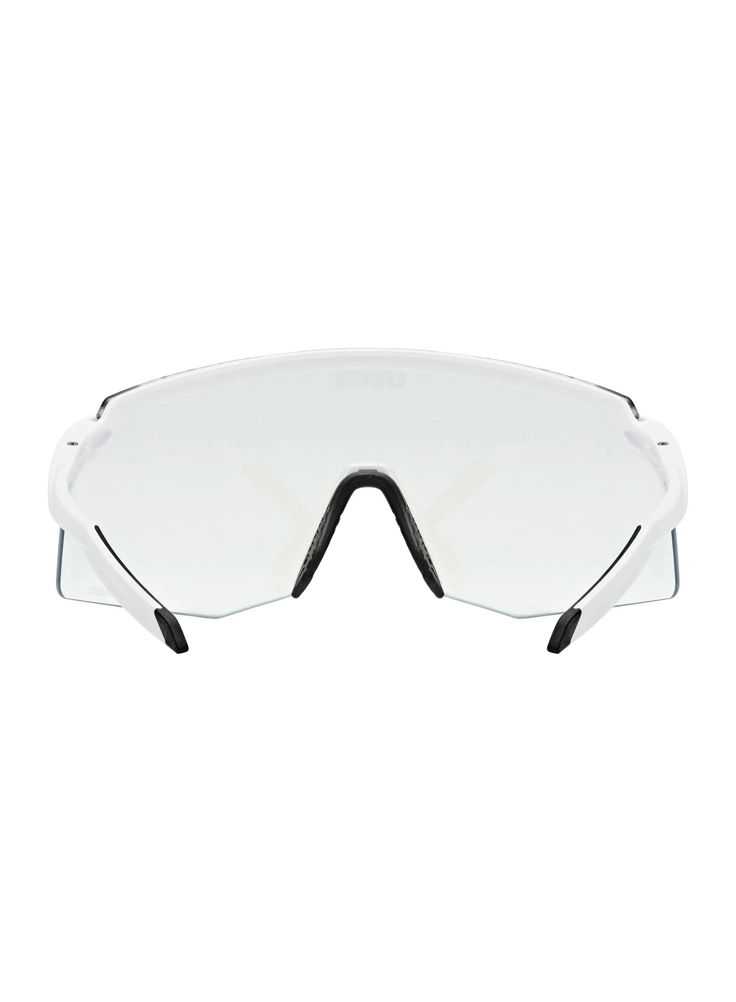 Biciklističke naočale Uvex Pace Stage V - white matt/mirror blue