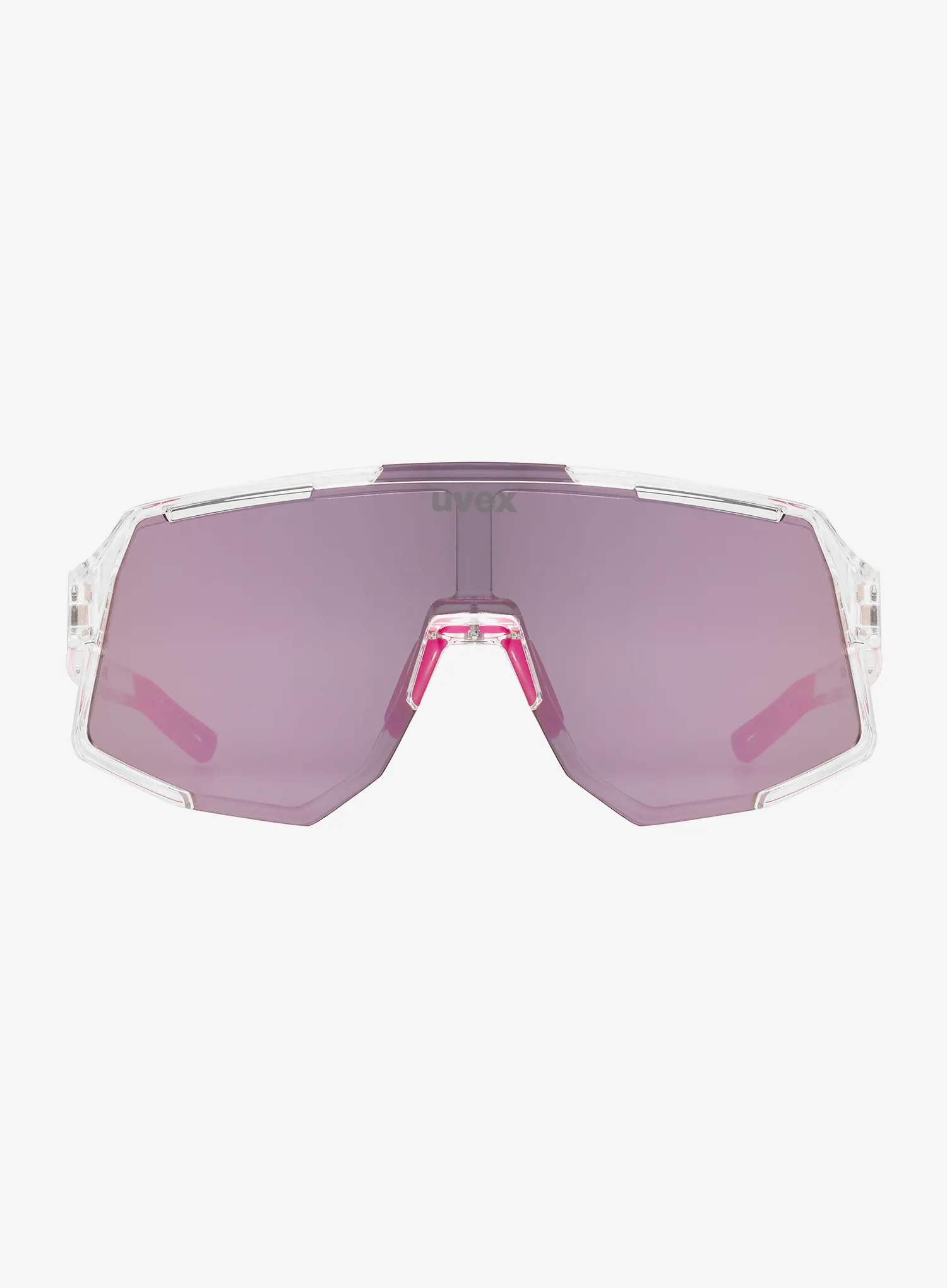 Biciklističke naočale Uvex Sequenze - clear/mir.pink