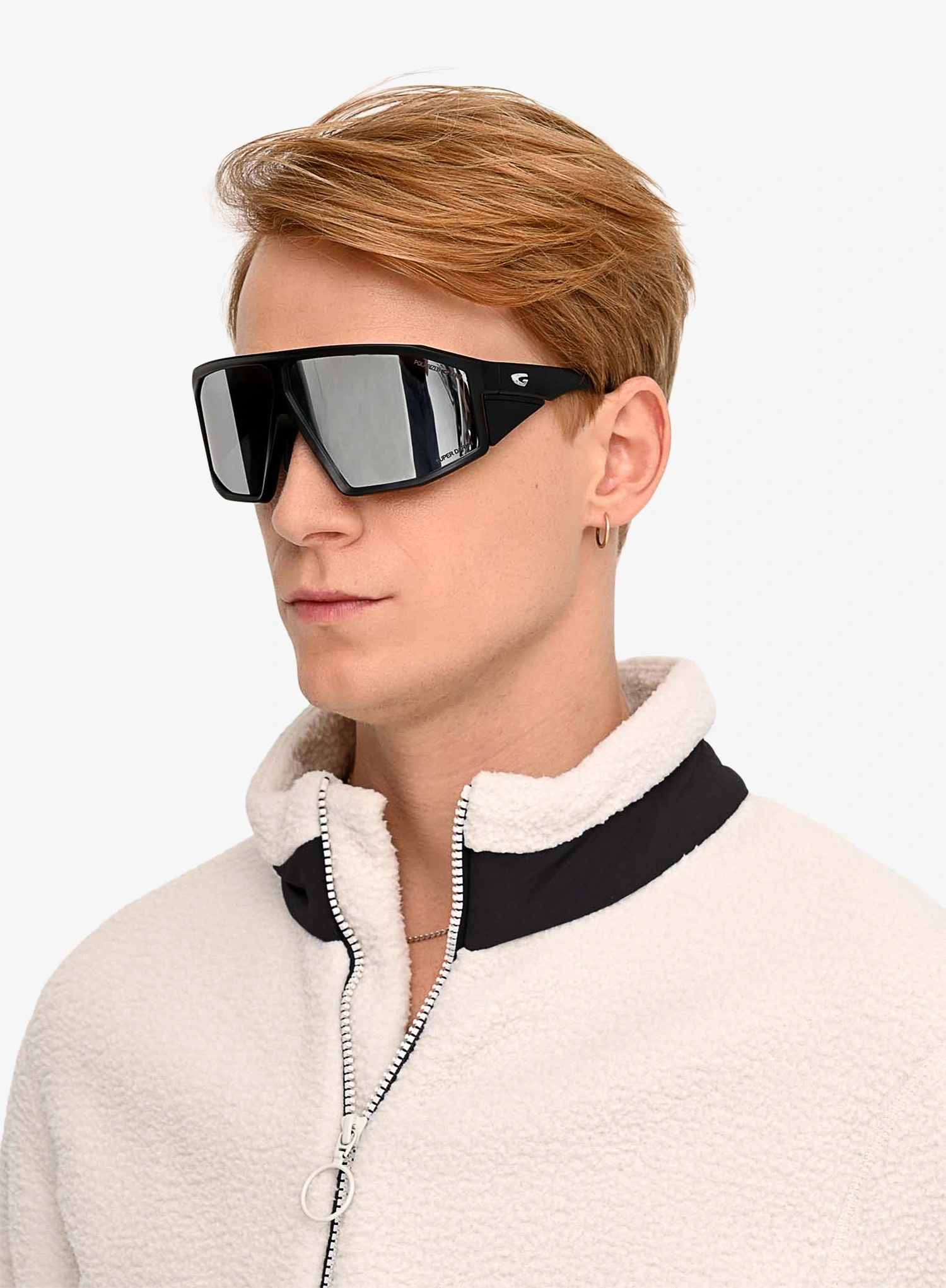 Naočale za planine GOG Lhotse - matt black/reflex silver