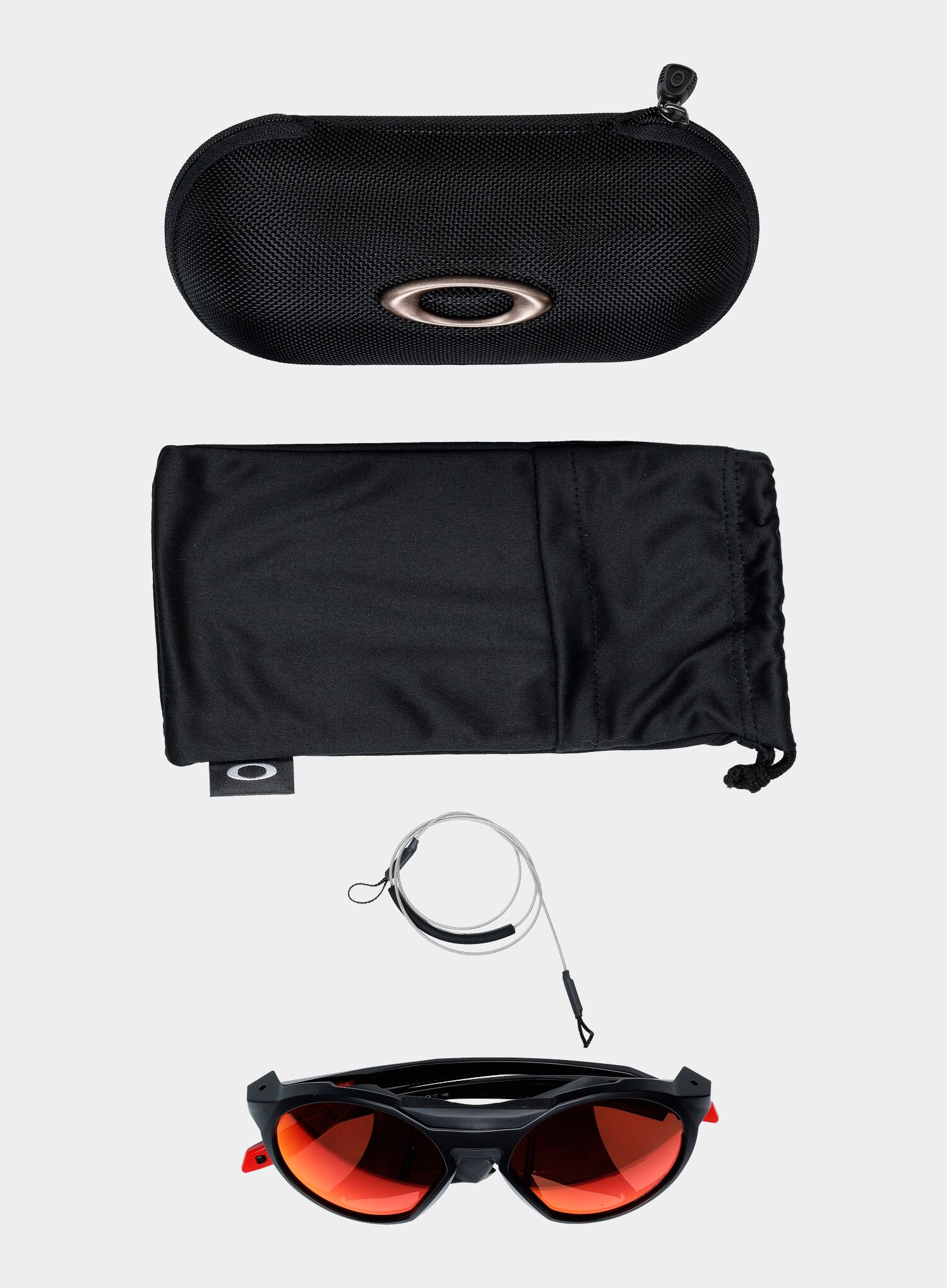 Ledenjačke naočale Oakley Clifden - matte black/prizm snow torch