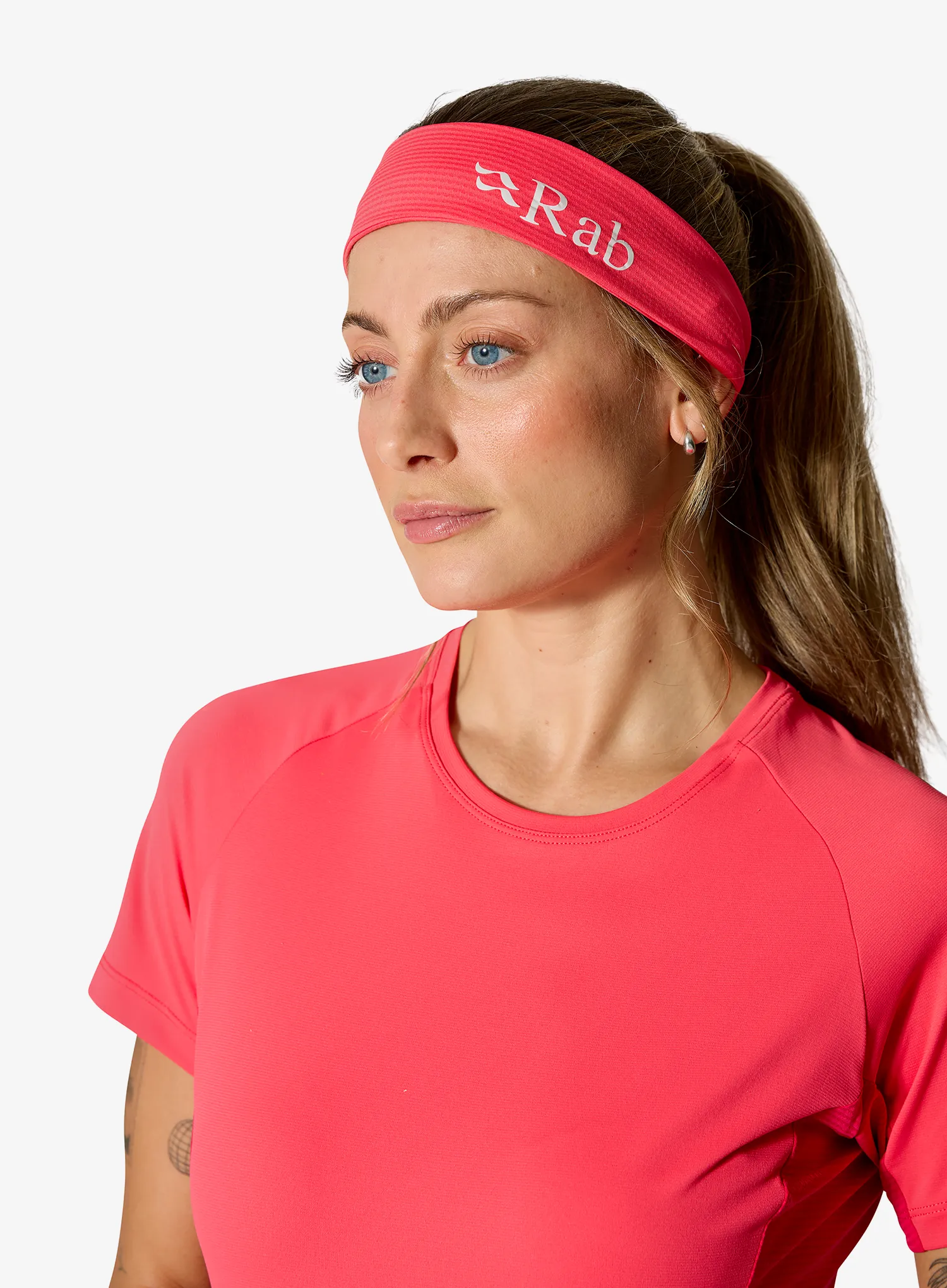 Traka za trčanje Rab Talus Headband - hibiscus