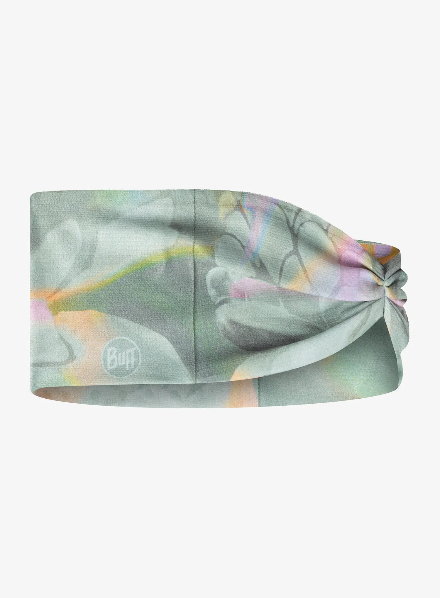 Ženska traka za glavu Buff Coolnet UV Ellipse Headband - esmerald seagrove green